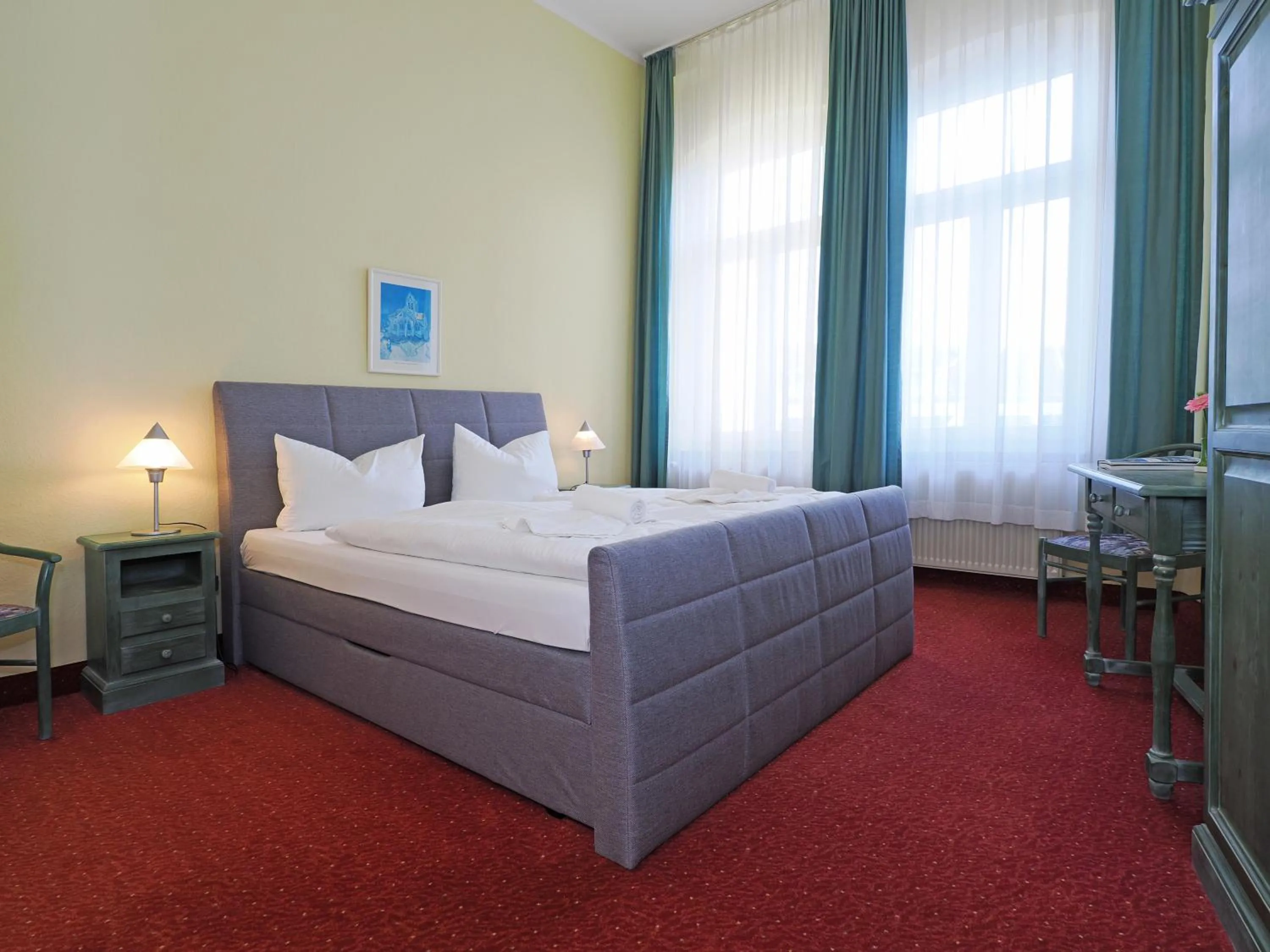 Bed in Hotel See-Eck