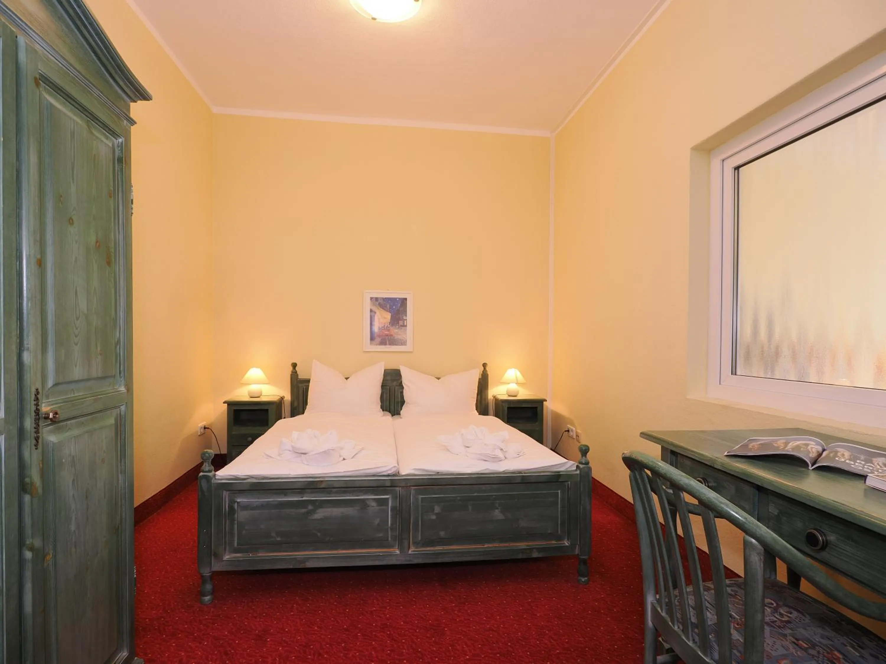 Bed in Hotel See-Eck