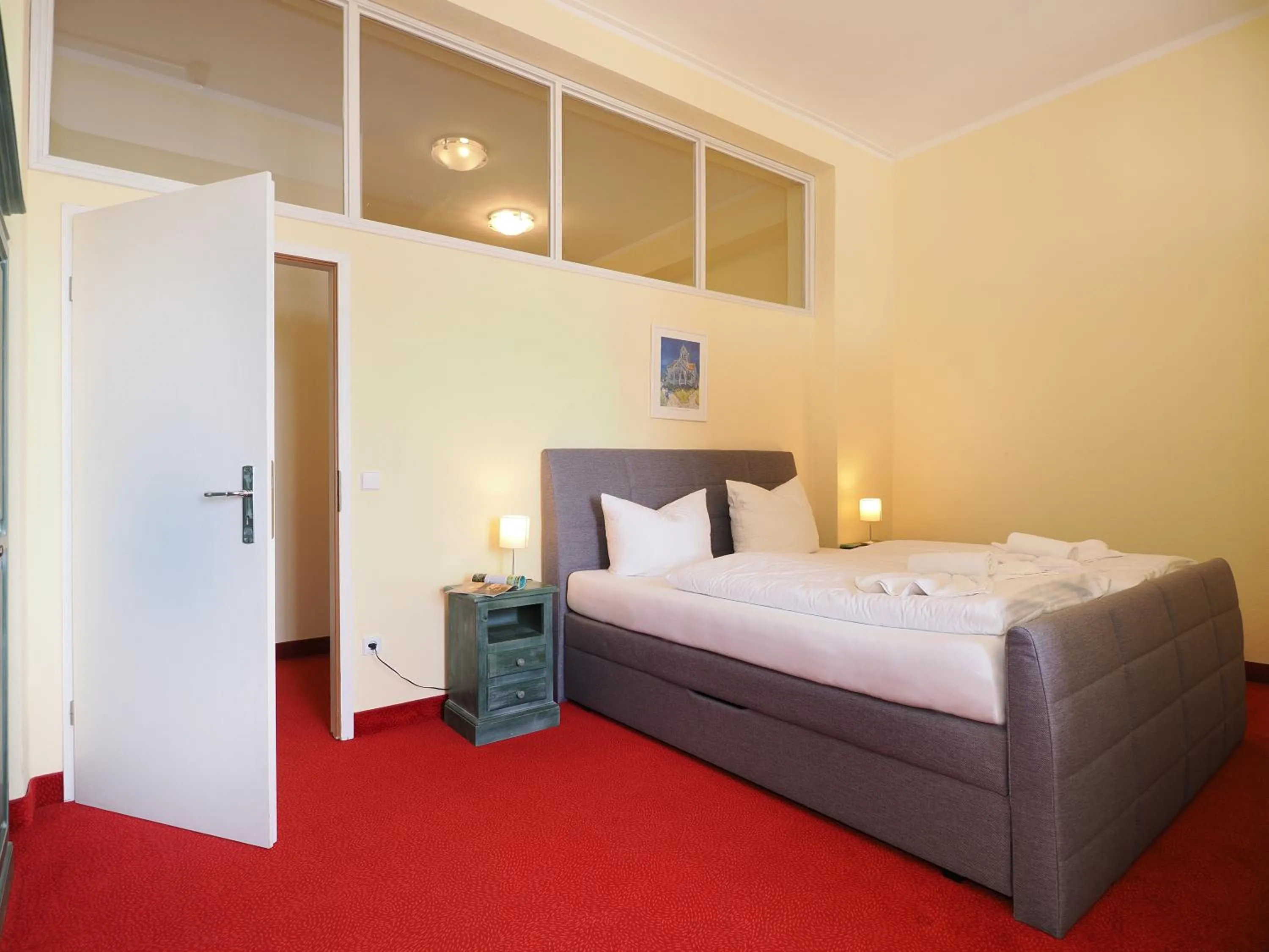 Bed in Hotel See-Eck