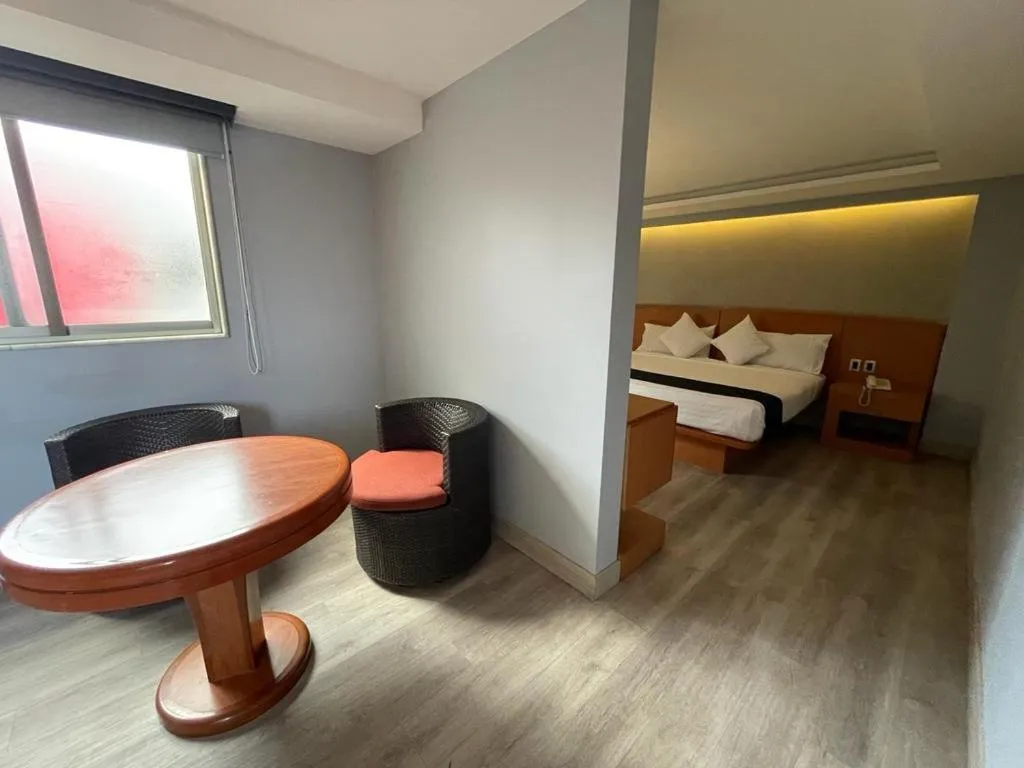 Bed in Hotel El Senador