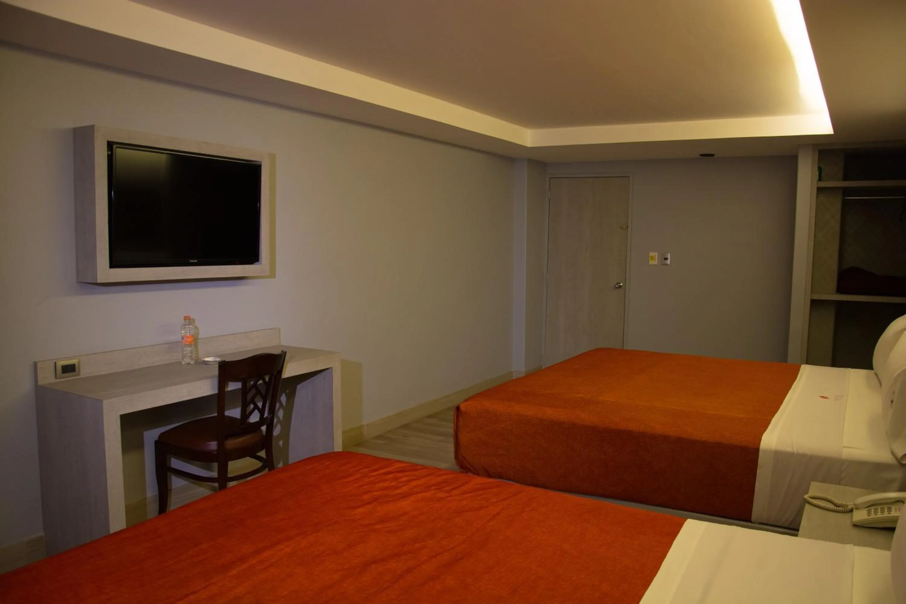 Bed in Hotel El Senador