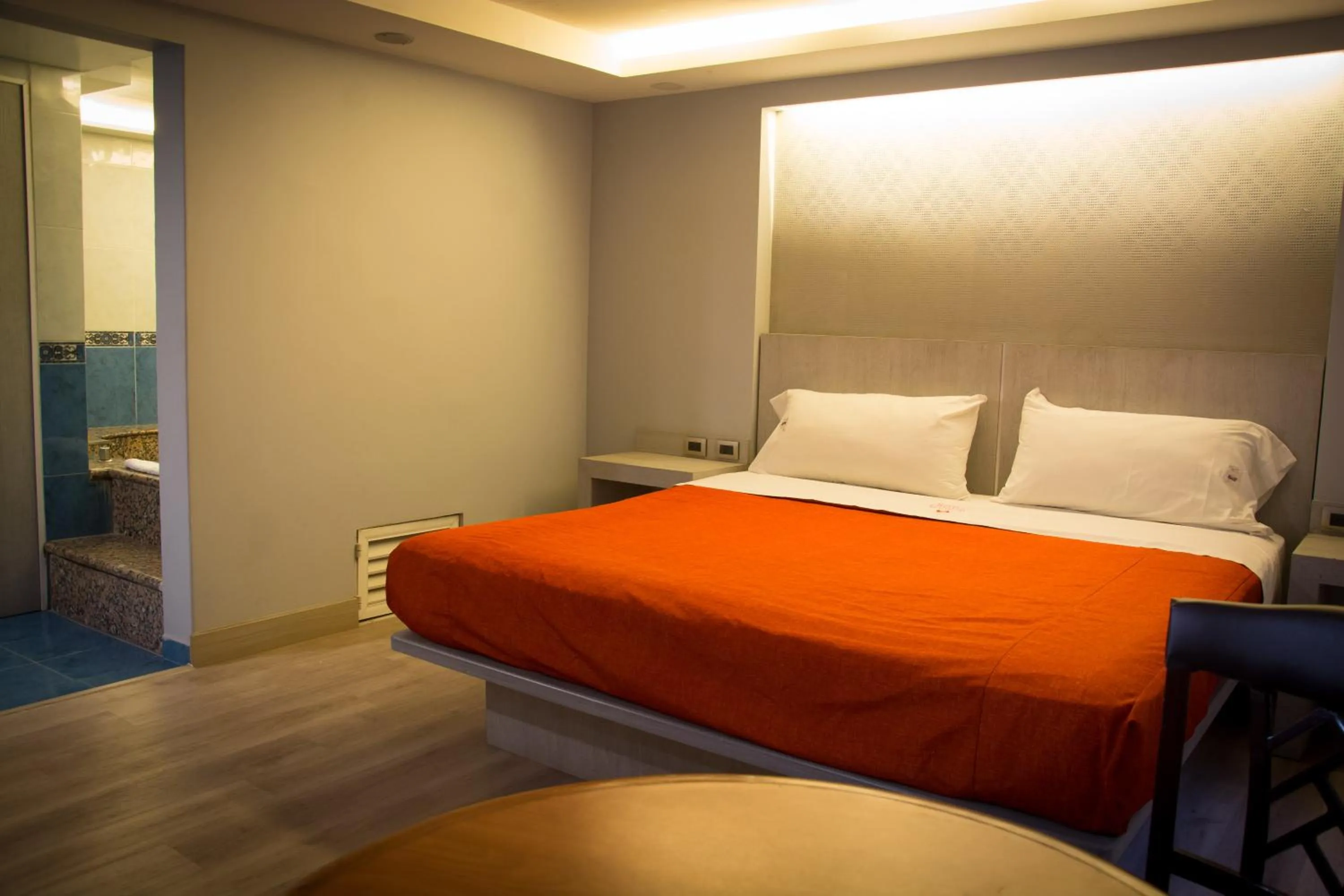 Bed in Hotel El Senador