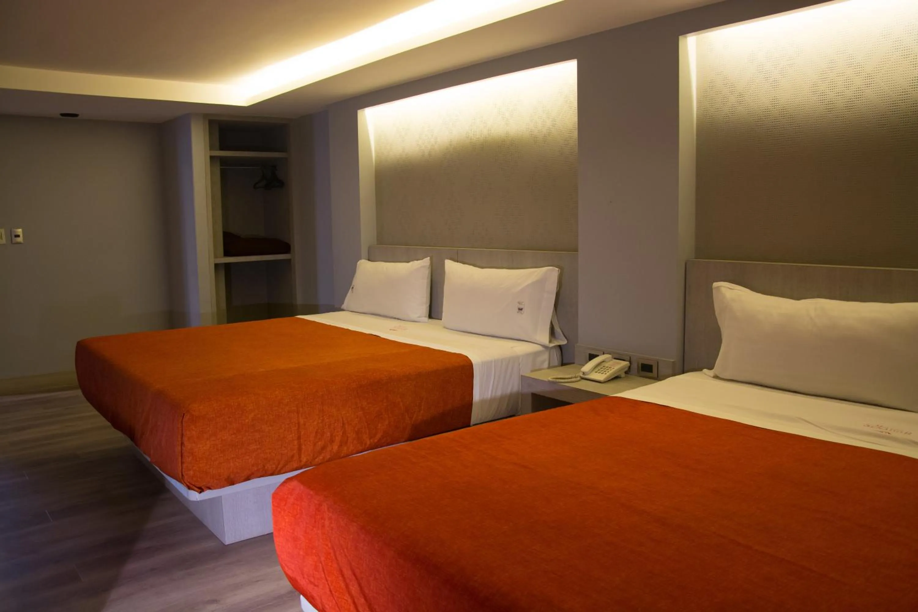 Bed in Hotel El Senador