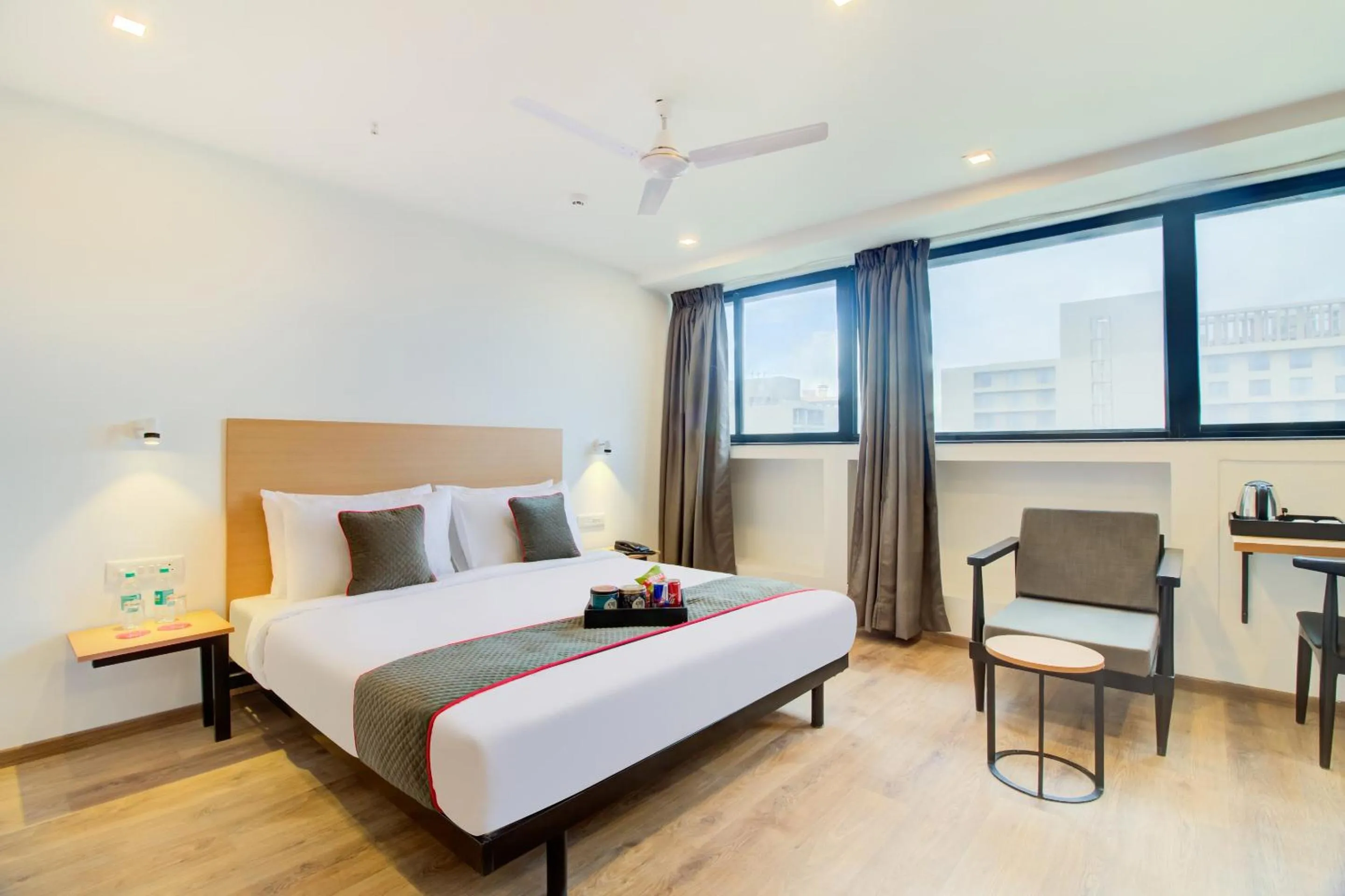 Bedroom, Bed in Townhouse Alpha