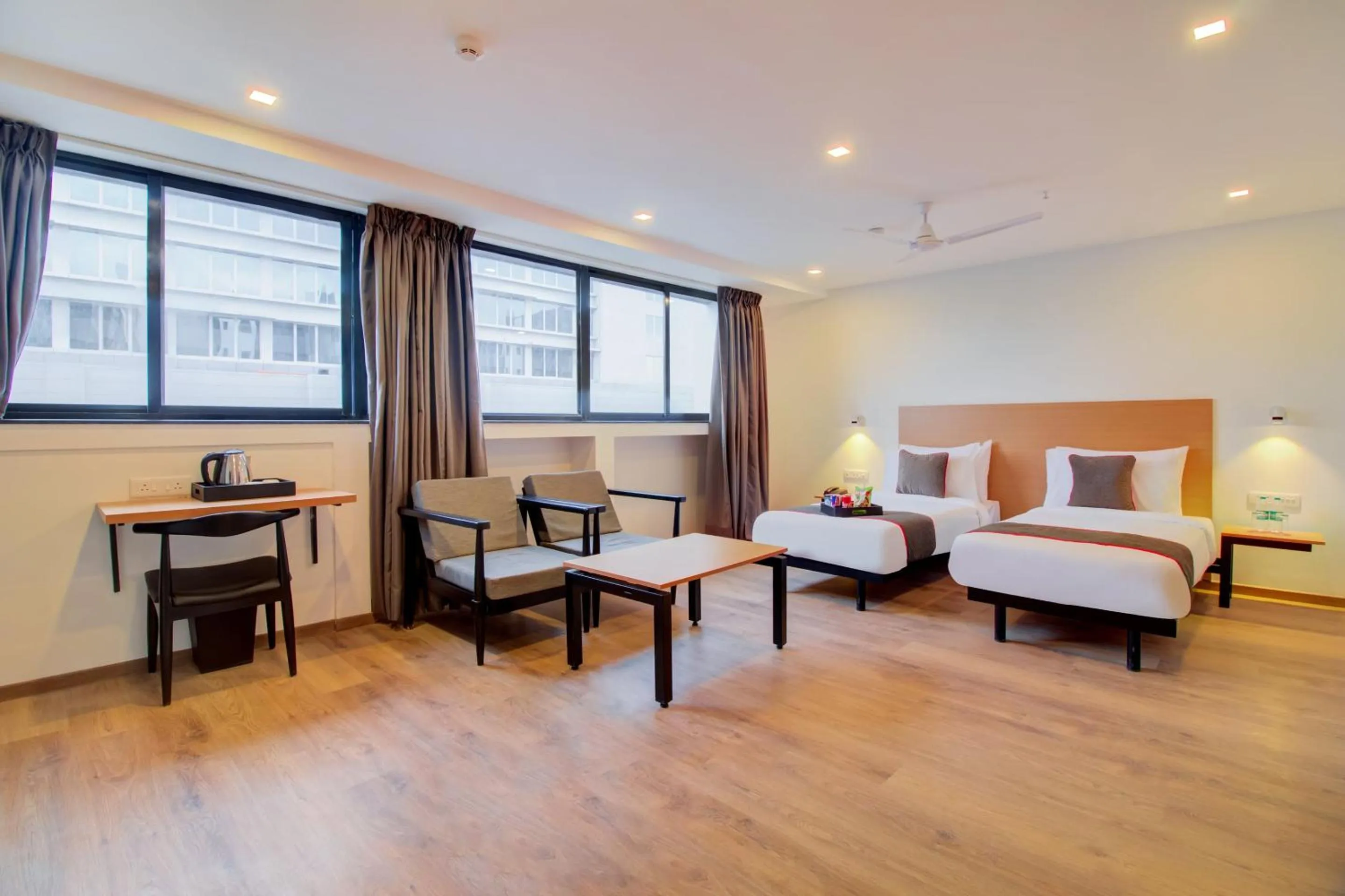 Bedroom, Bed in Townhouse Alpha