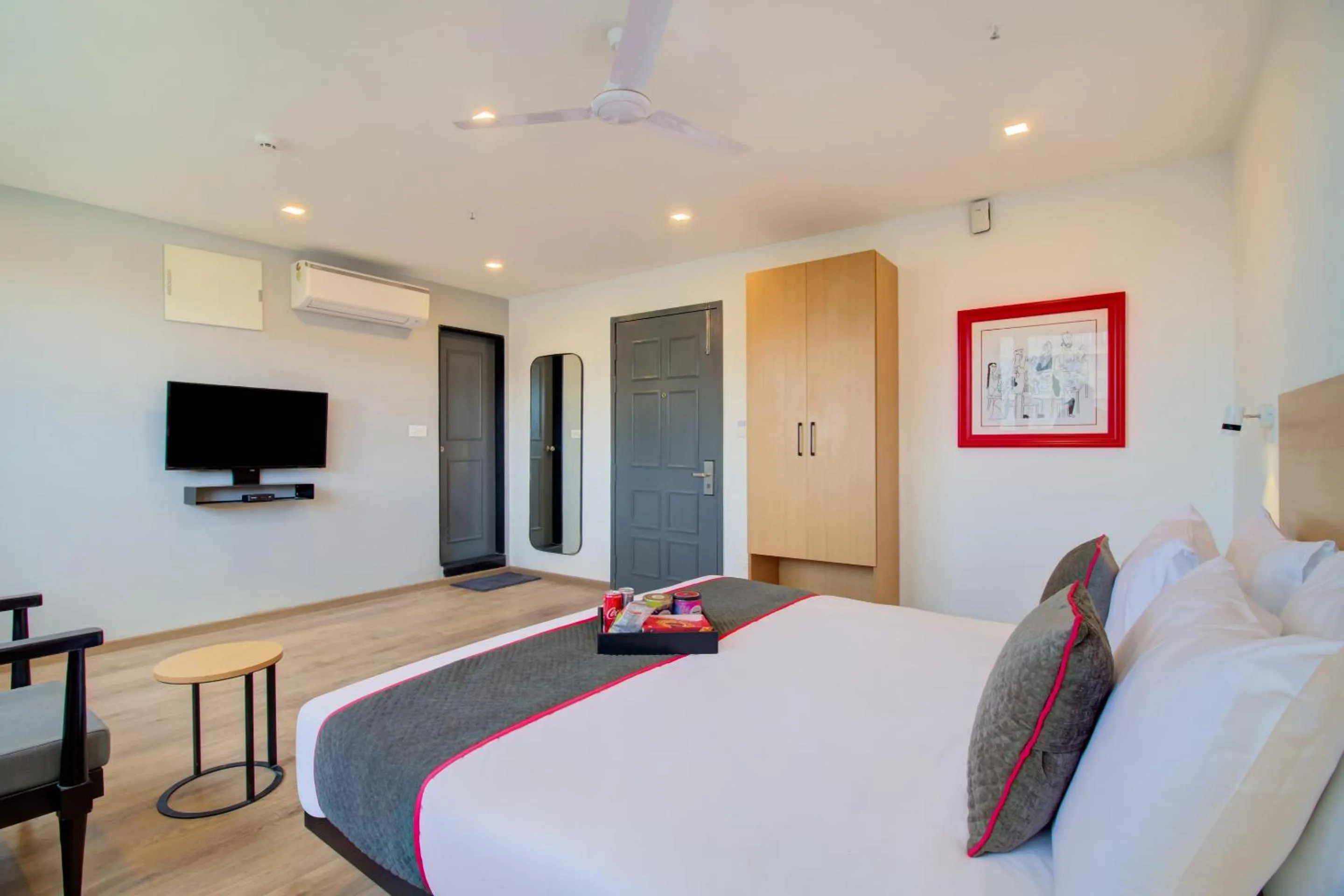 Bedroom, Bed in Townhouse Alpha