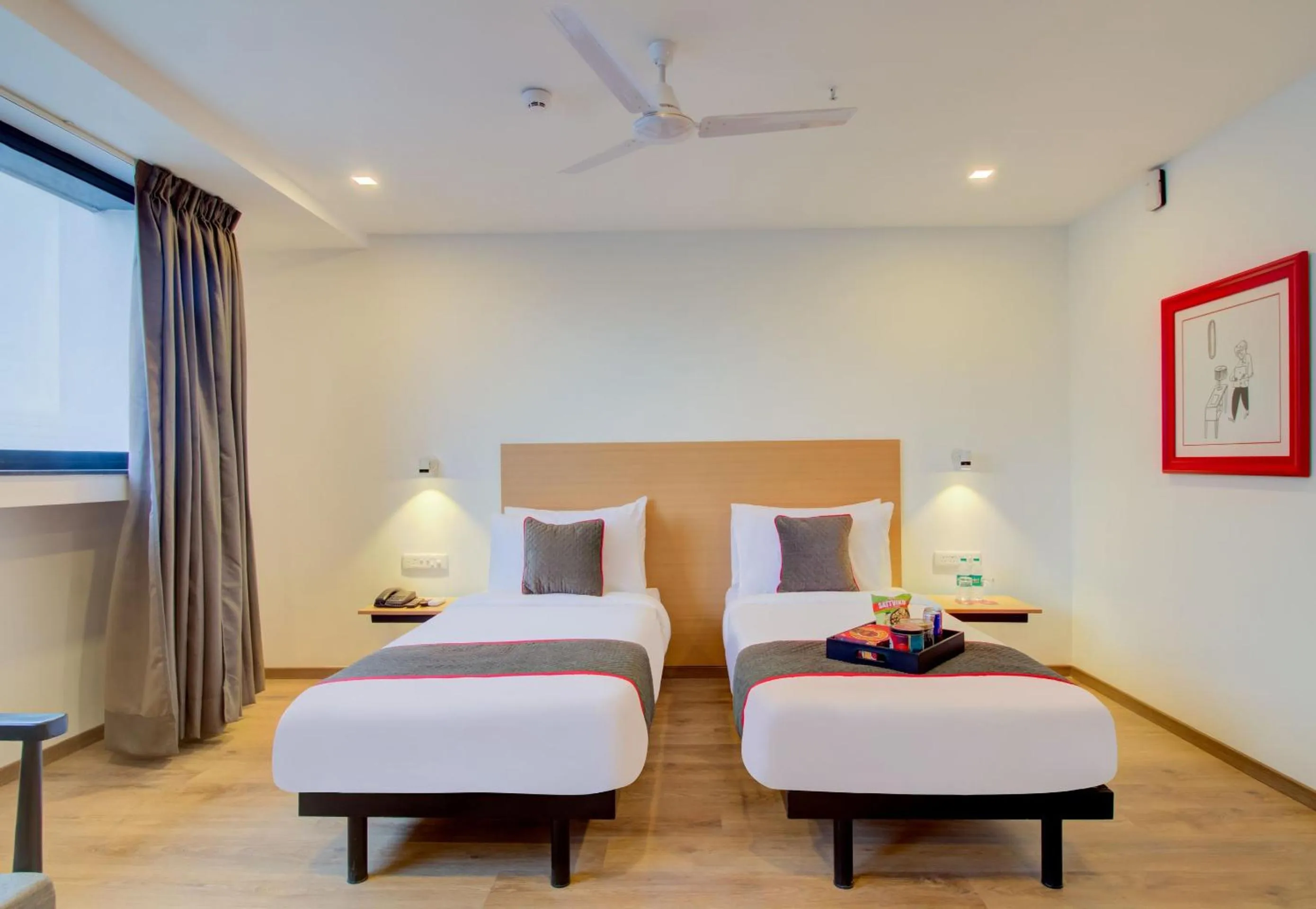 Bedroom, Bed in Townhouse Alpha