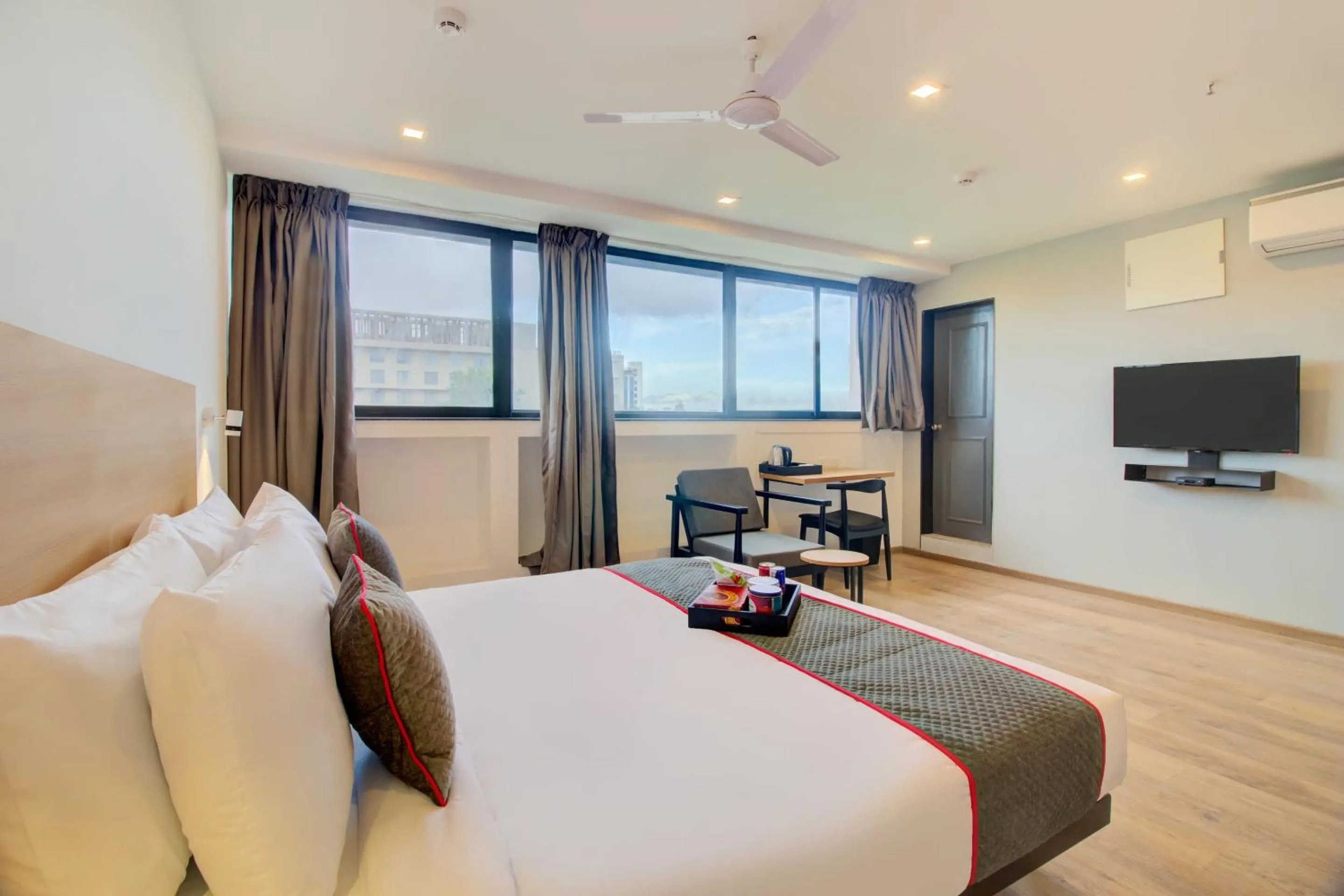 Bedroom, Bed in Townhouse Alpha