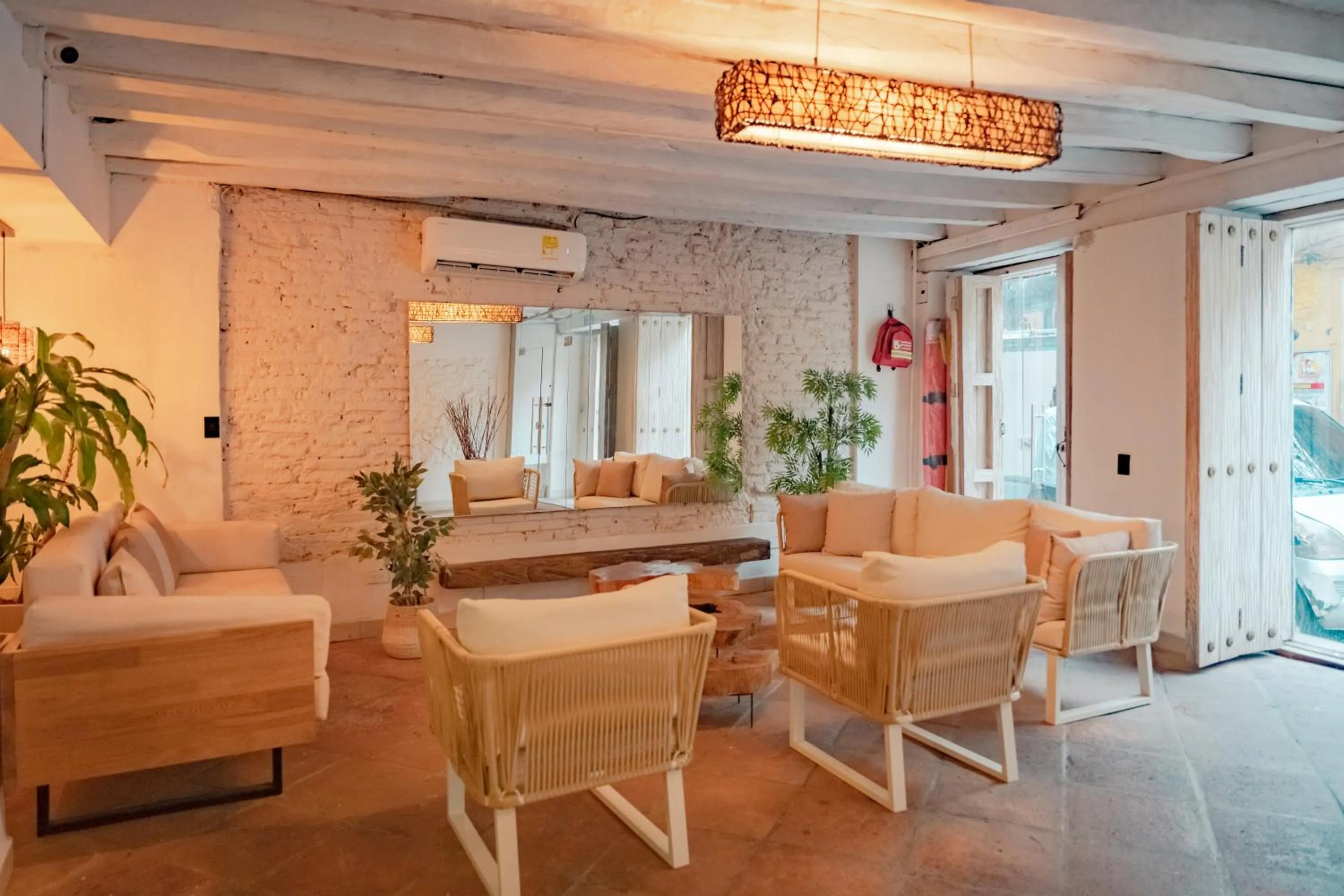 Living room in Casa Amanzi Cartagena by Bernalo Hotels