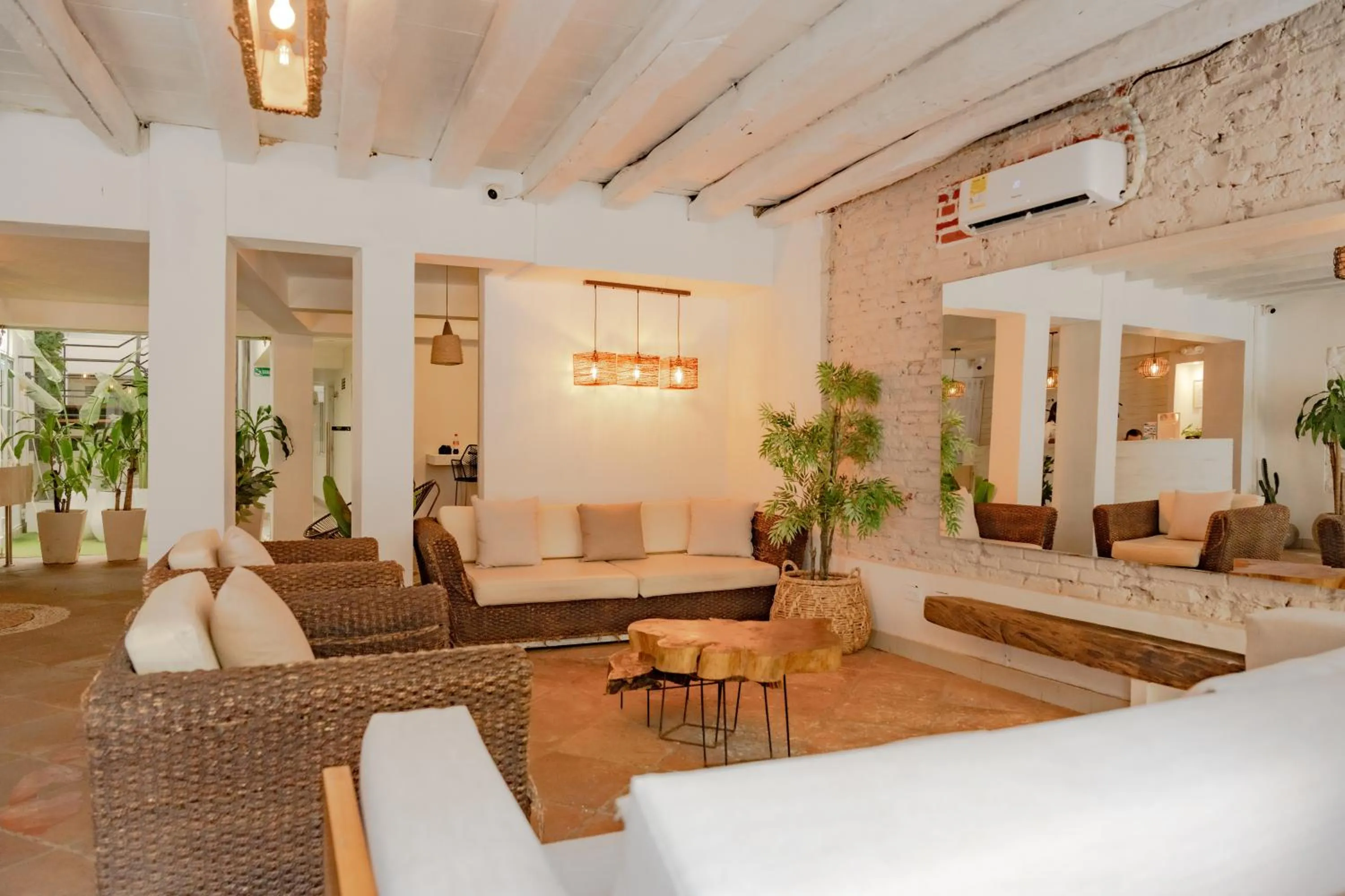 Lobby or reception in Casa Amanzi Cartagena by Bernalo Hotels