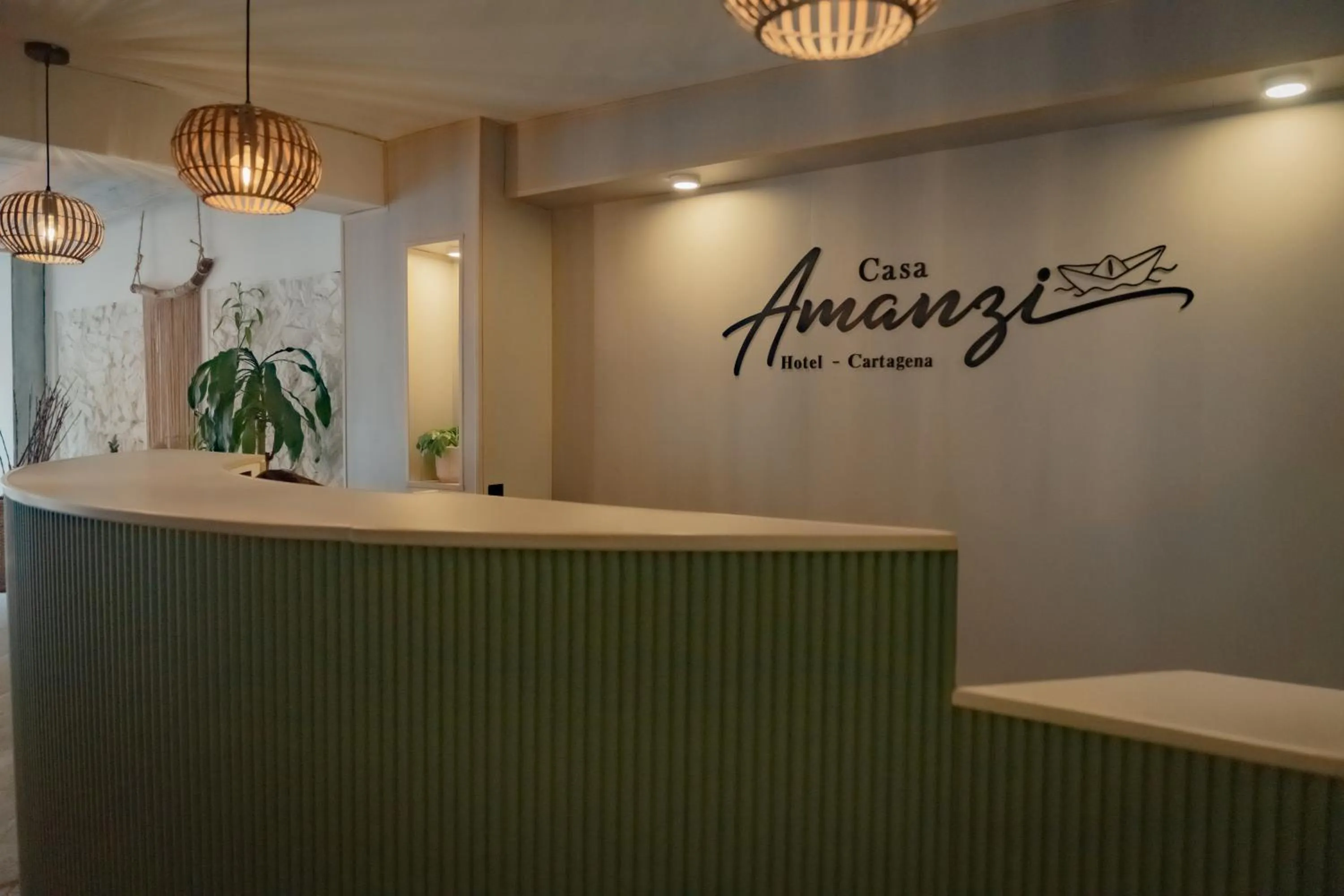 Lobby or reception in Casa Amanzi Cartagena by Bernalo Hotels