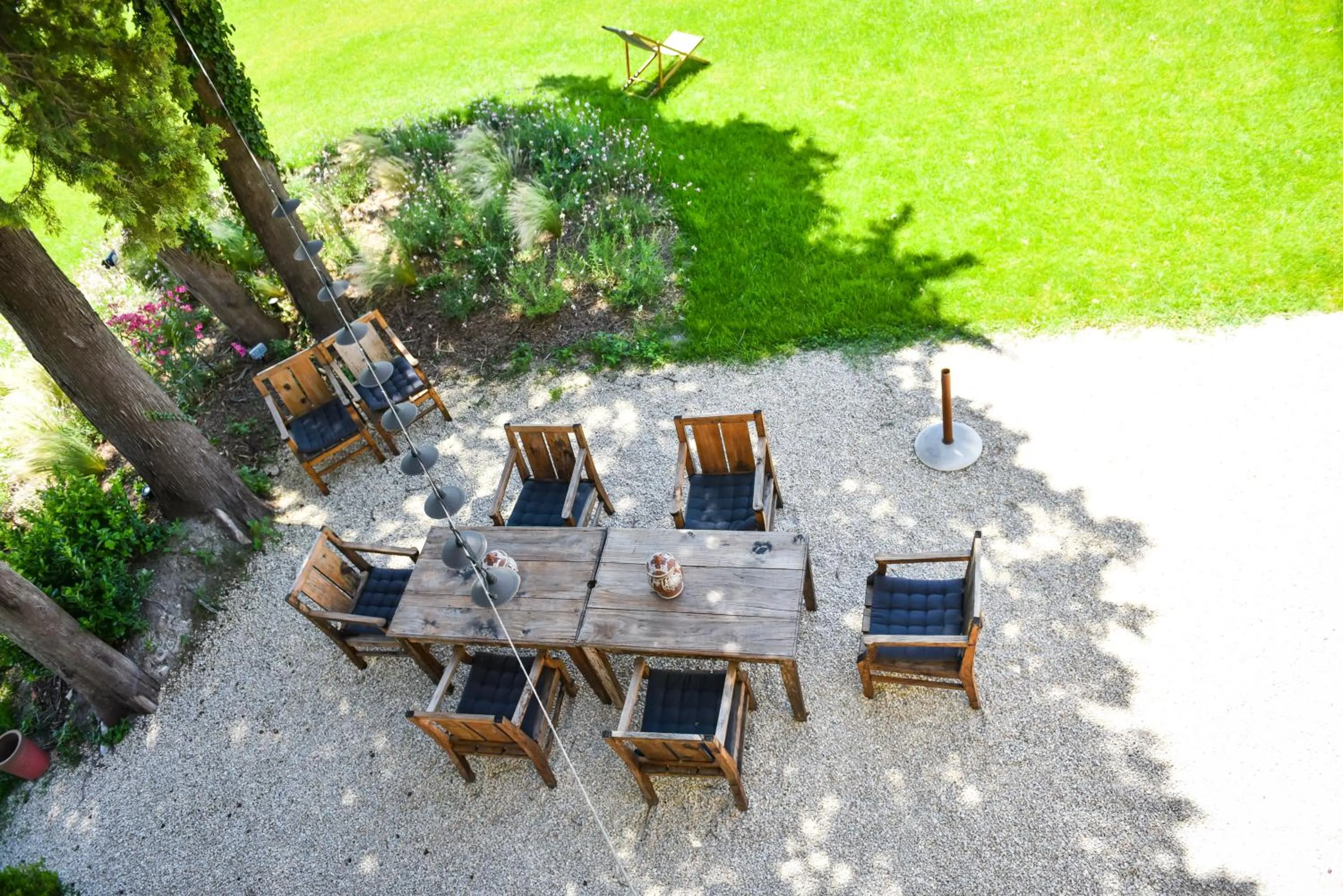 Patio in Le Mas de la Sorgue