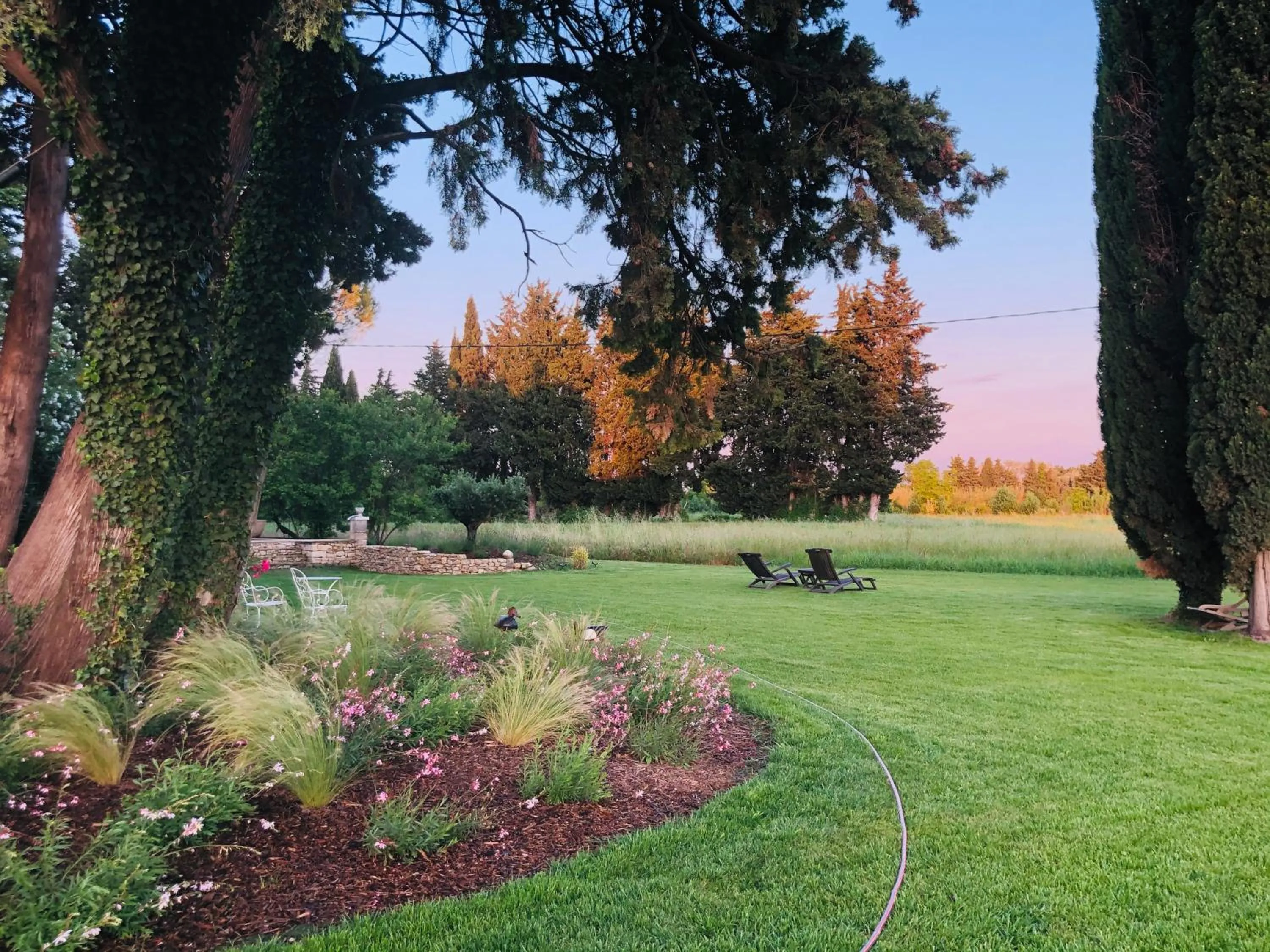 Garden in Le Mas de la Sorgue