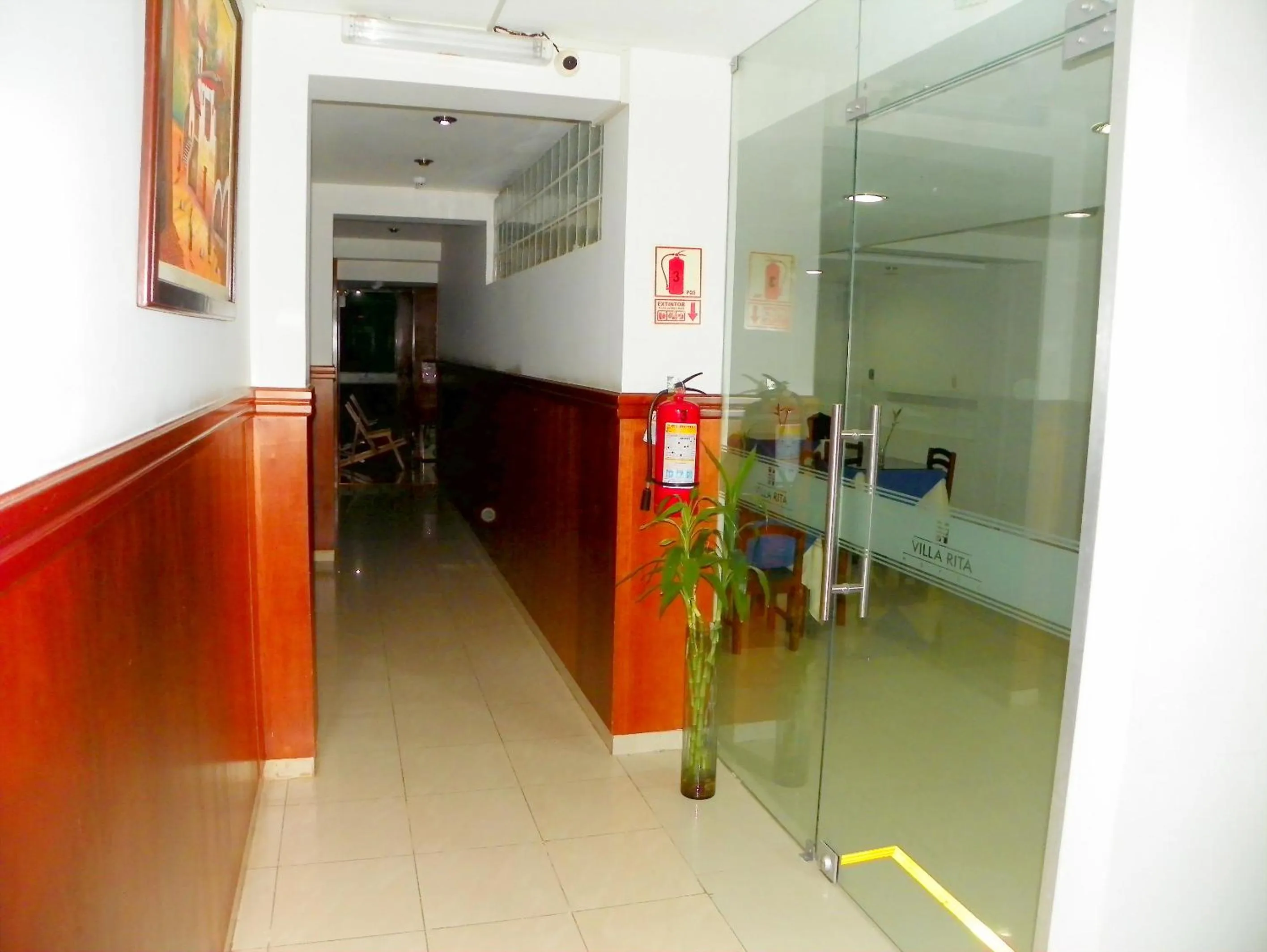 Decorative detail in Hotel Villa Rita Chiclayo