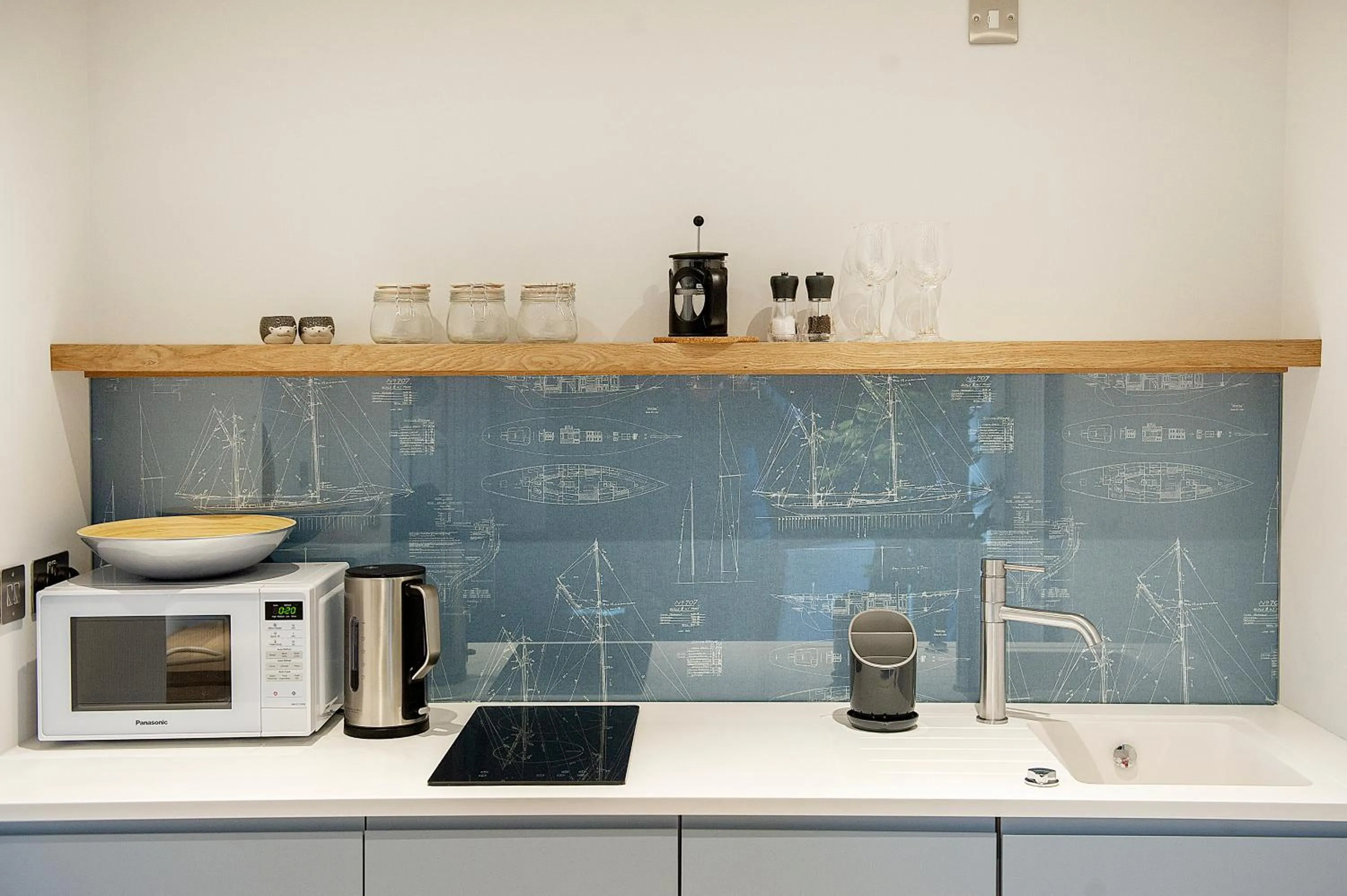 Kitchen or kitchenette in The Salt Lodge