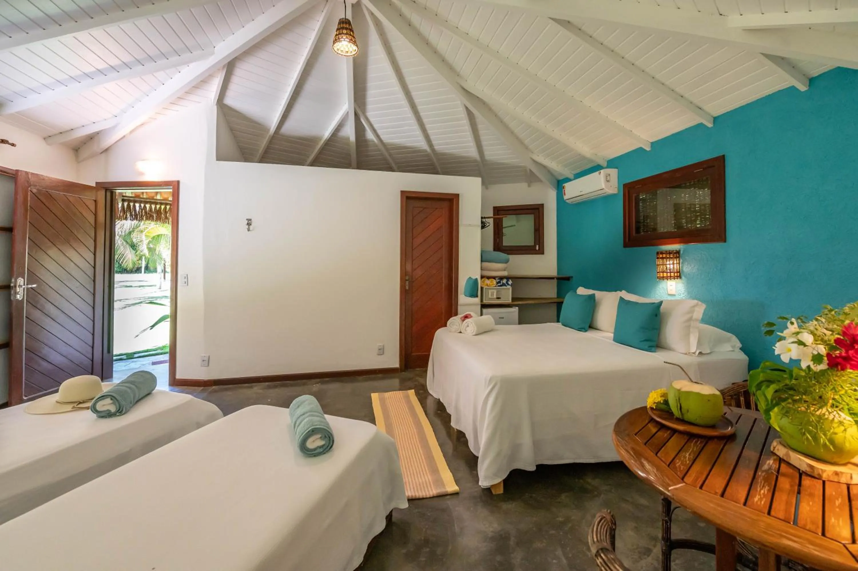 Bed in Pousada Lagoa do Cassange