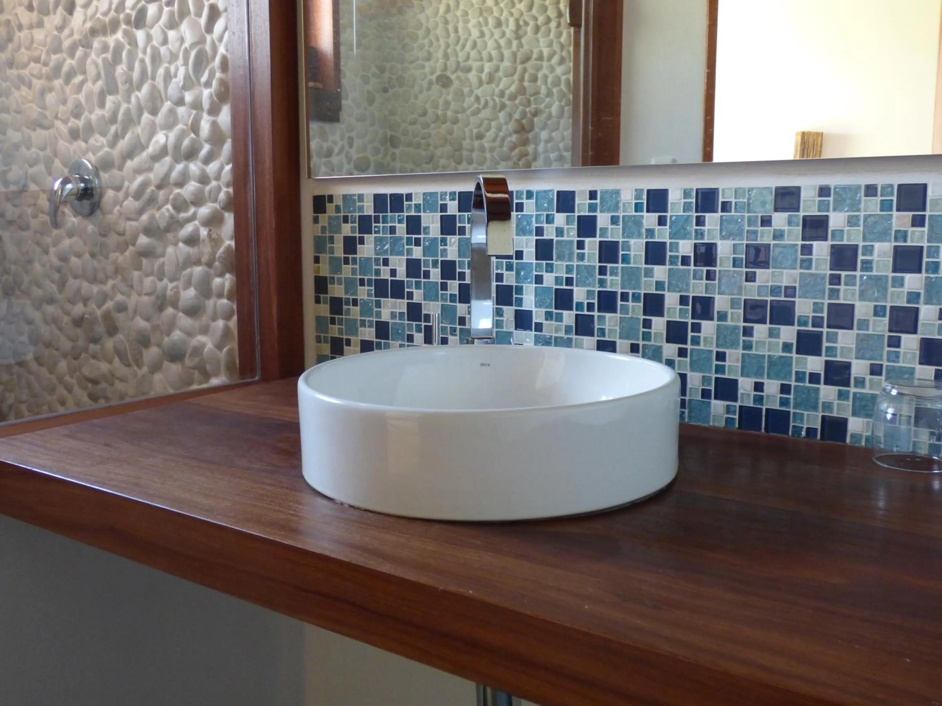 Bathroom in Pousada Lagoa do Cassange