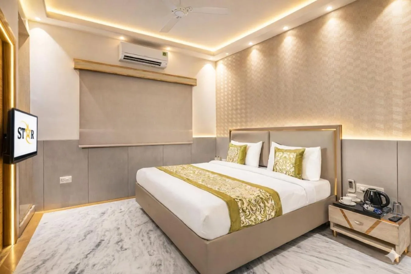 Bedroom, Bed in Hotel Star By Star Group- Near Delhi Airport