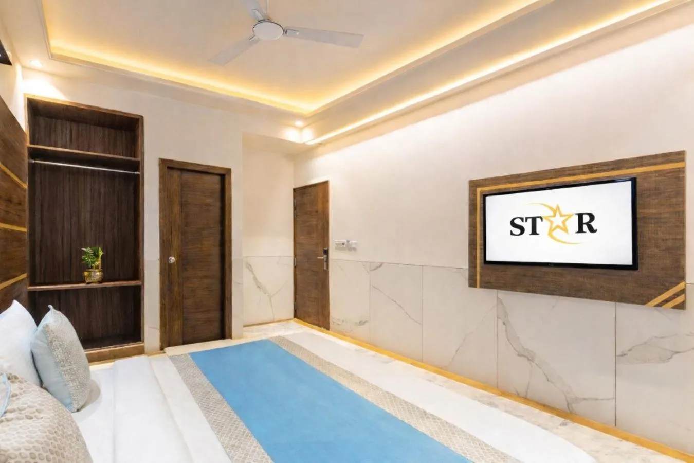 Bedroom, Bed in Hotel Star By Star Group- Near Delhi Airport