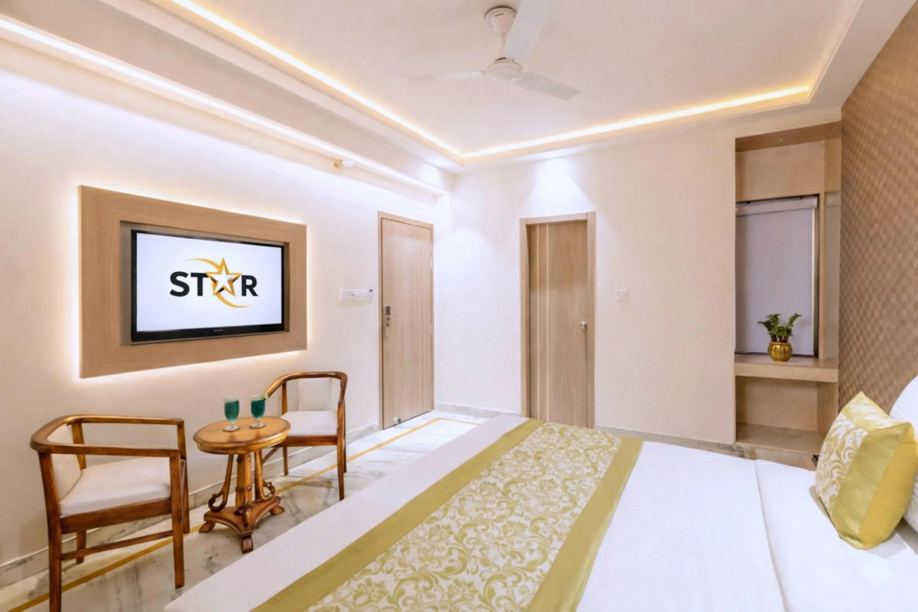 Photo of the whole room, Bed in Hotel Star By Star Group- Near Delhi Airport