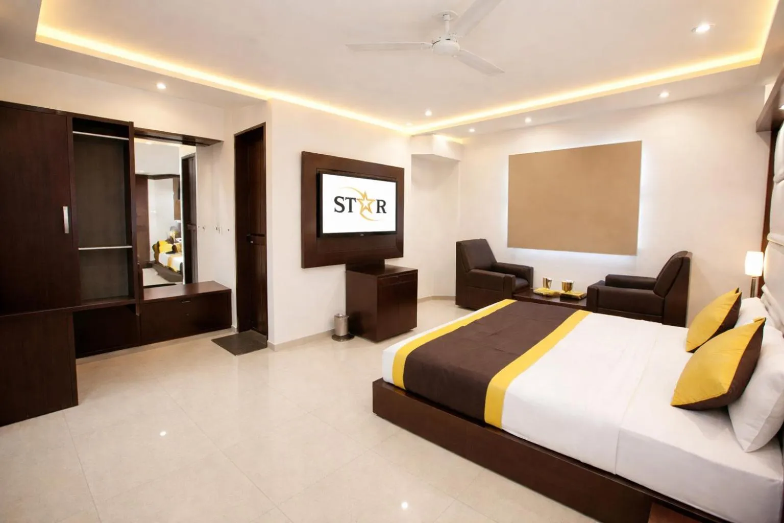 Bedroom, Bed in Hotel Star By Star Group- Near Delhi Airport