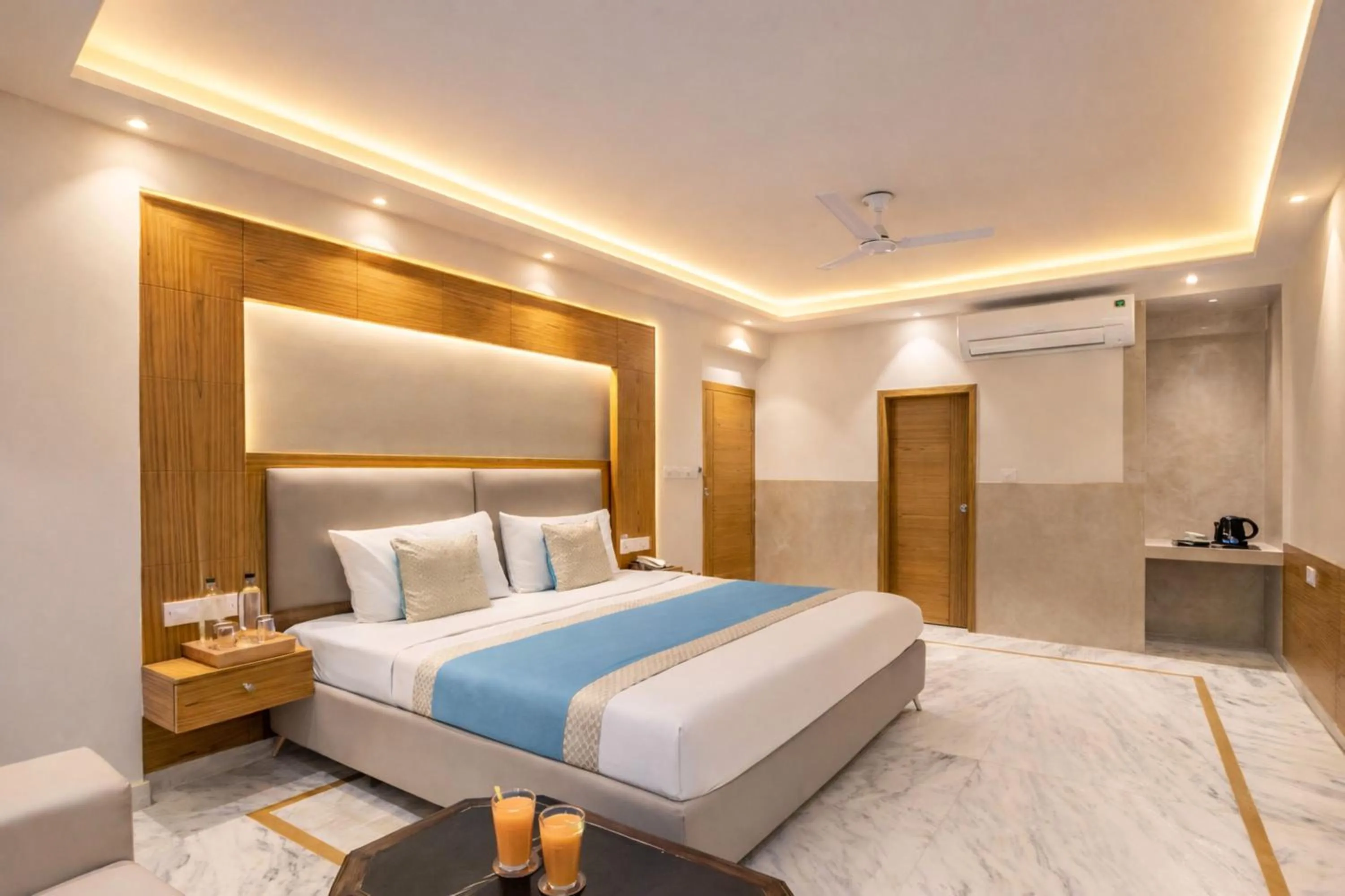 air conditioner, Bed in Hotel Star By Star Group- Near Delhi Airport