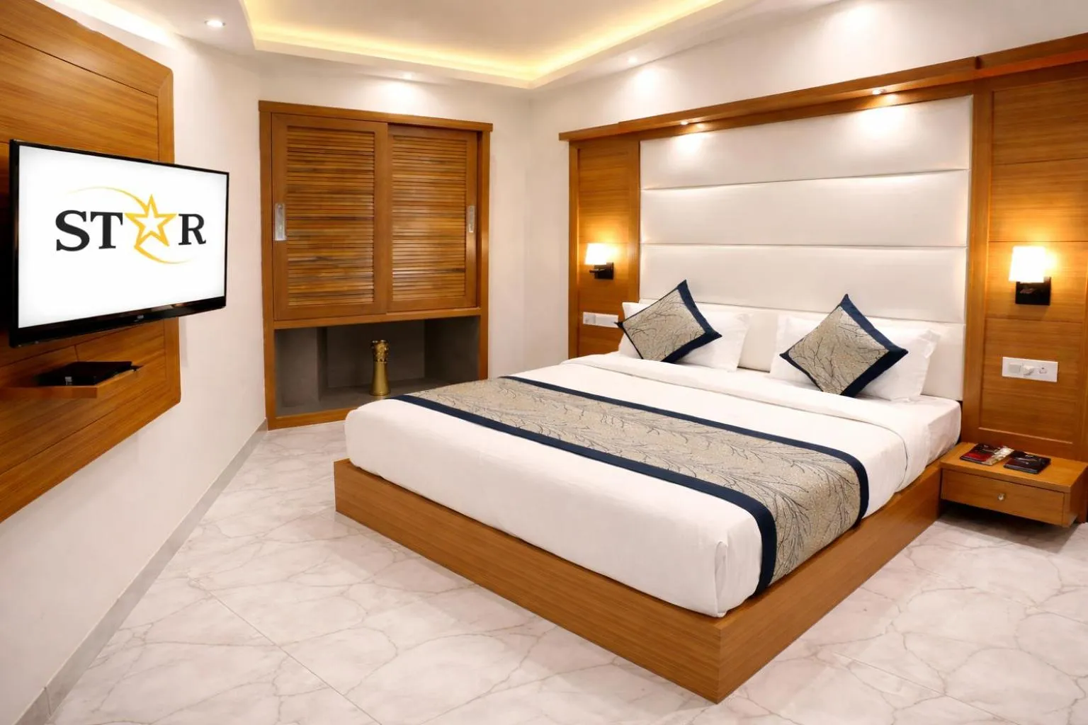 Bed in Hotel Star By Star Group- Near Delhi Airport