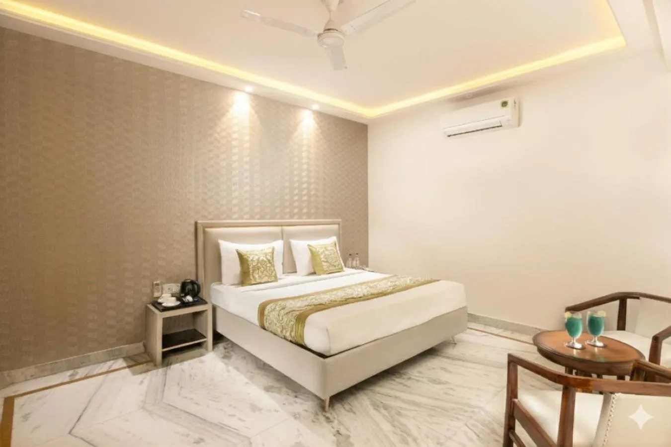 Bedroom, Bed in Hotel Star By Star Group- Near Delhi Airport