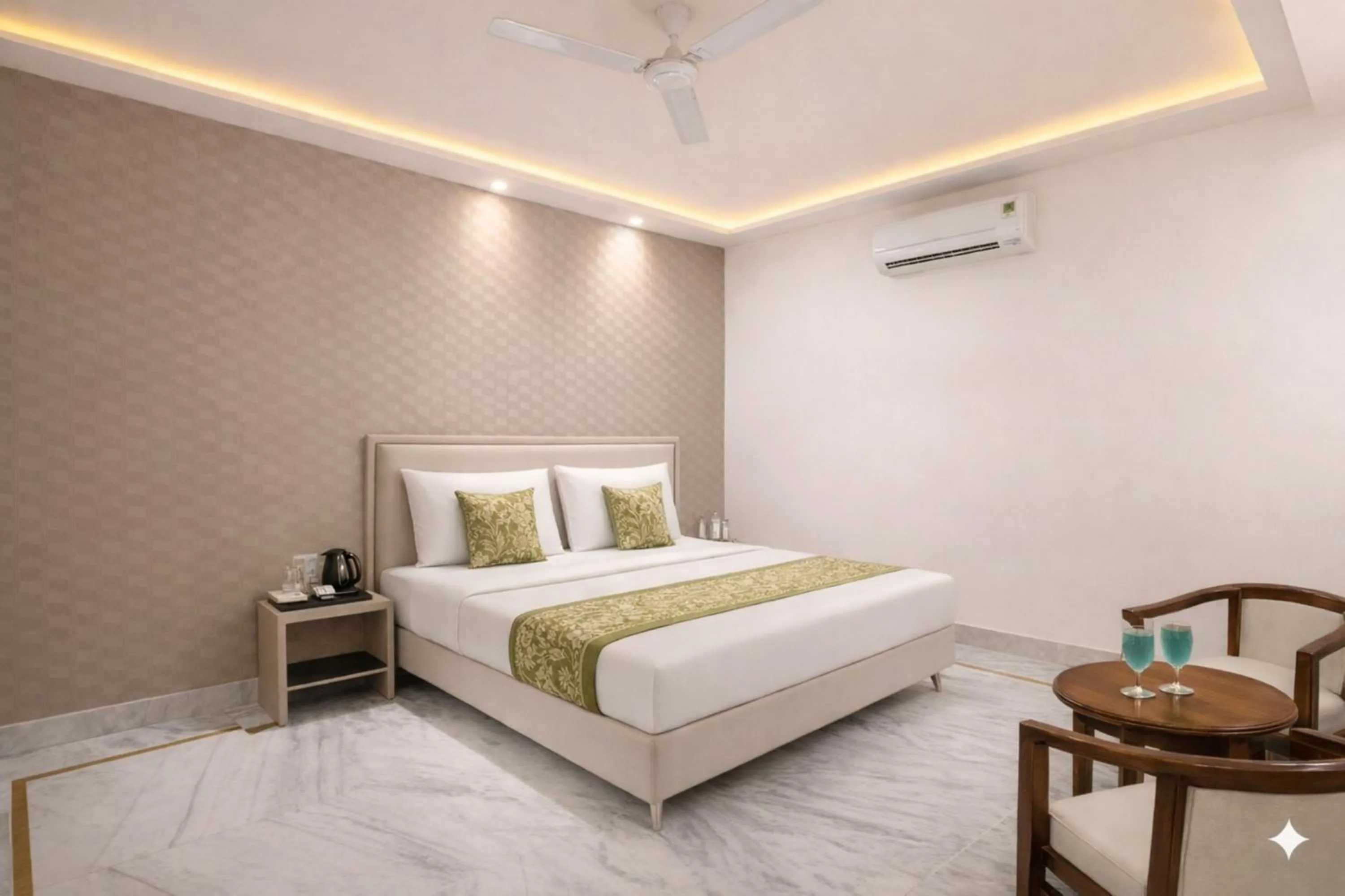 Photo of the whole room, Bed in Hotel Star By Star Group- Near Delhi Airport