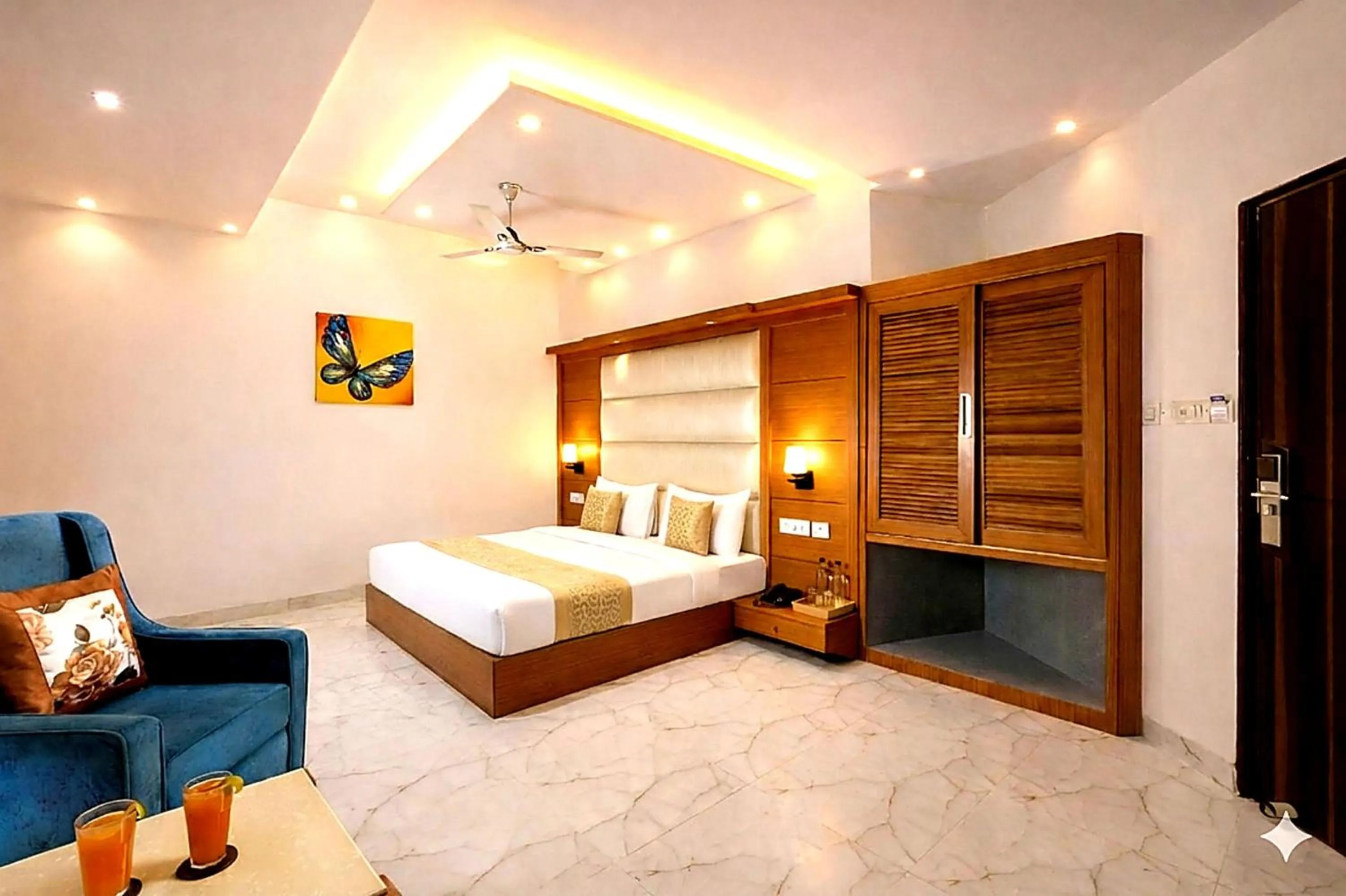 Photo of the whole room, Bed in Hotel Star By Star Group- Near Delhi Airport