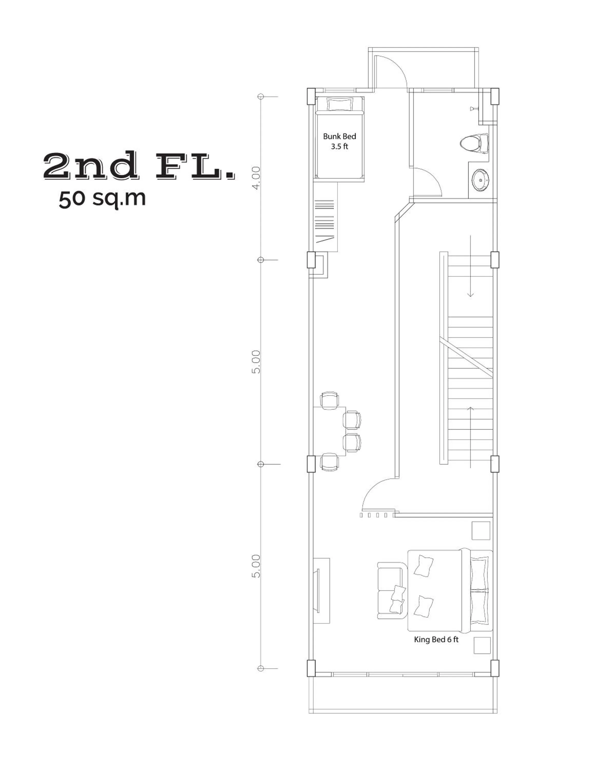 Floor plan in Loft Series by Pak-Up
