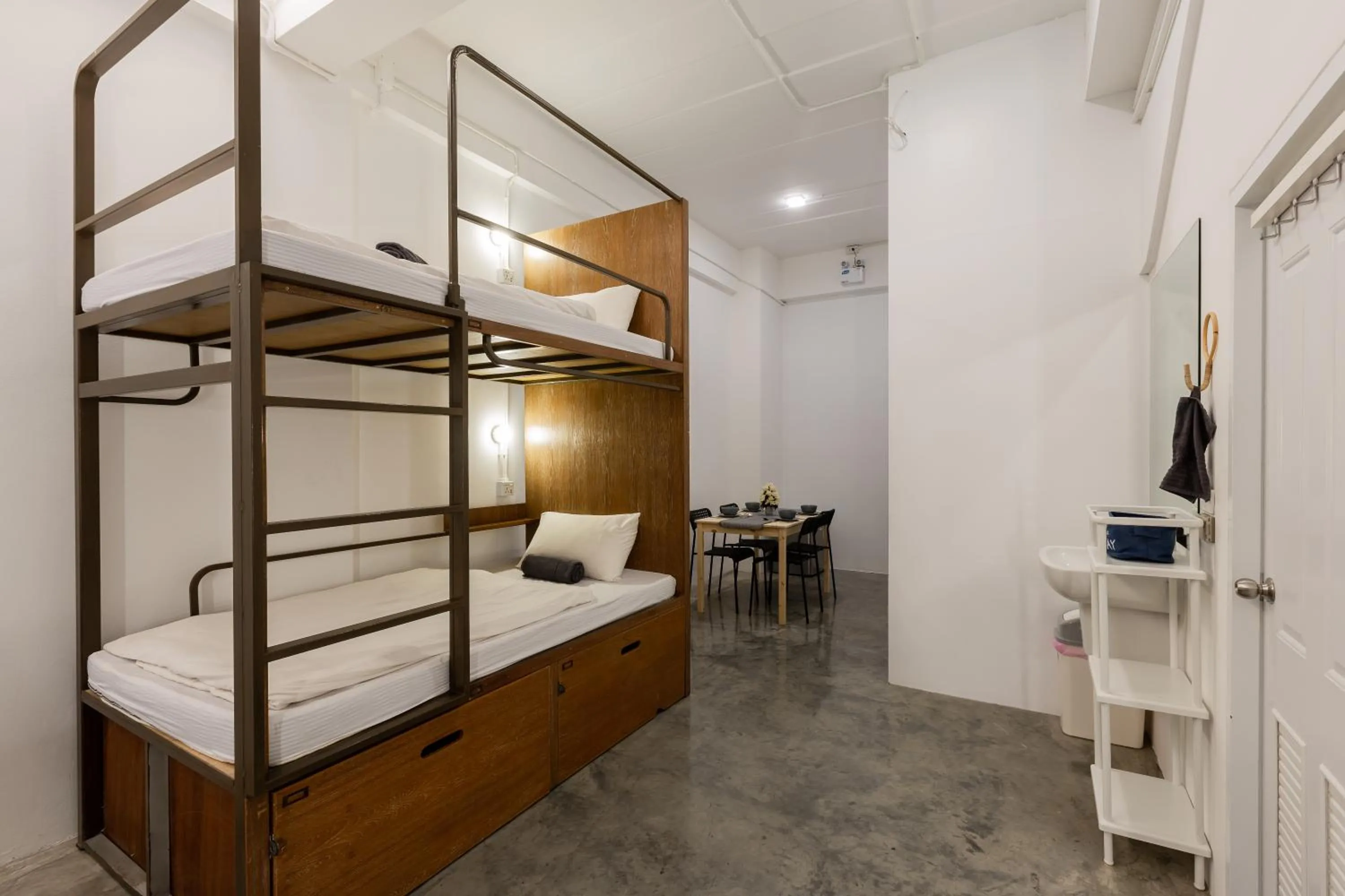 Bathroom, Bed in Loft Series by Pak-Up