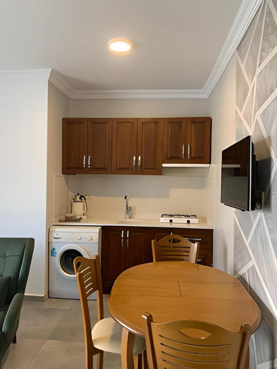 kitchen in Orya Aparts