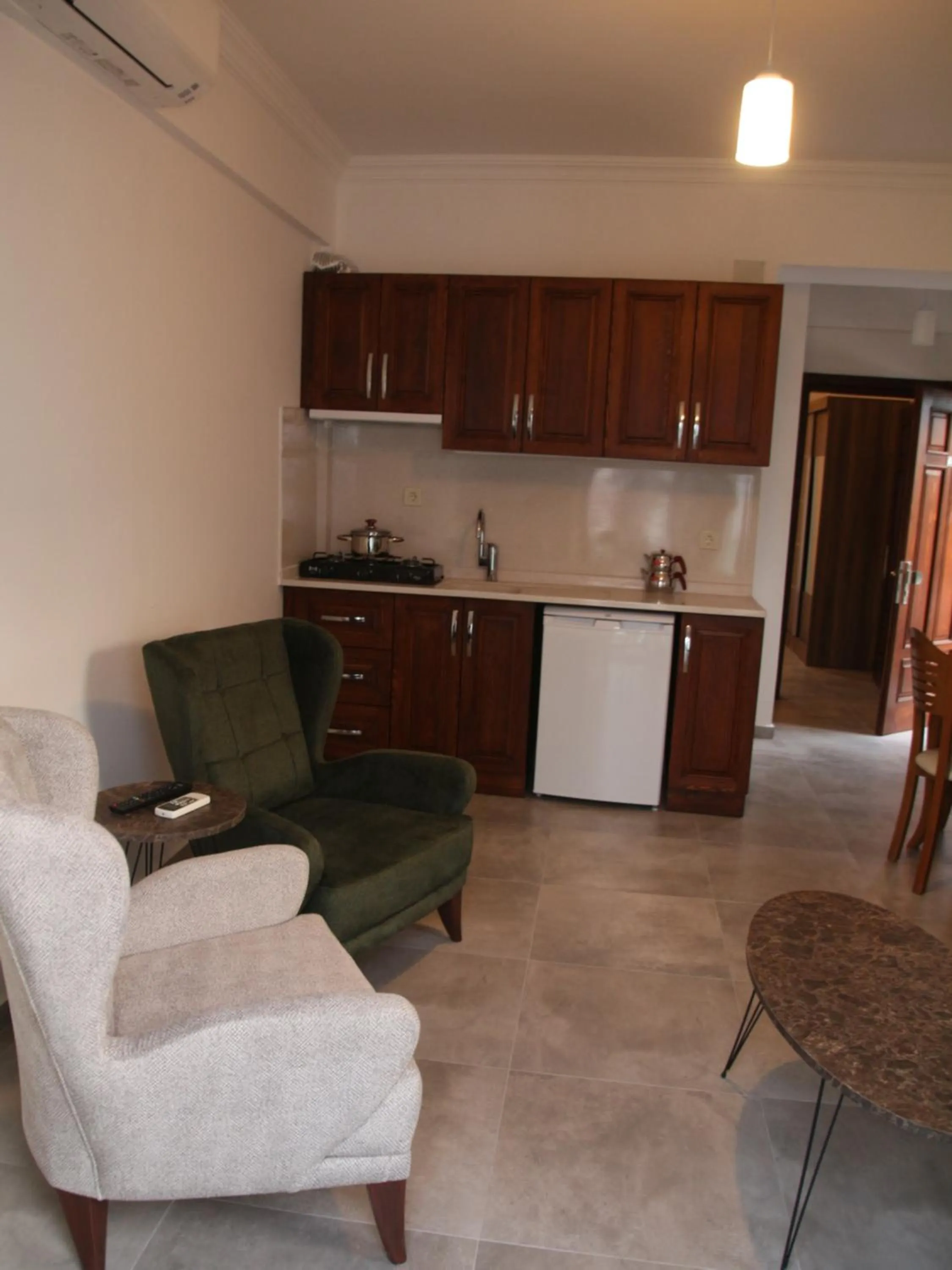 Kitchen or kitchenette in Orya Aparts