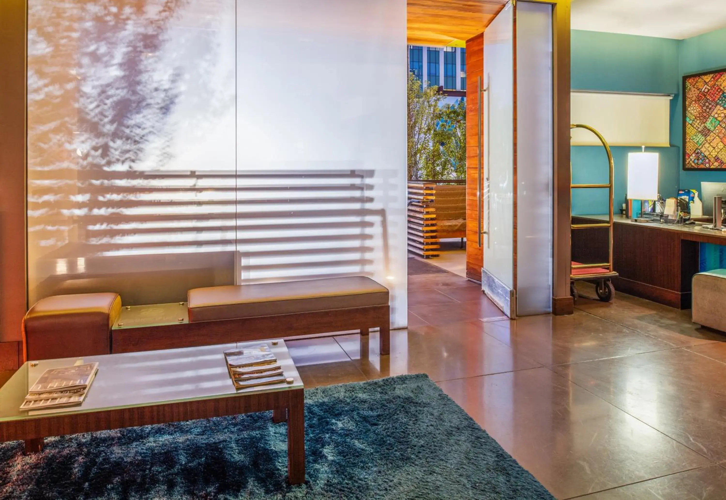 Lobby or reception in SIRTAJ – Beverly Hills Lobby or reception in SIRTAJ – Beverly Hills