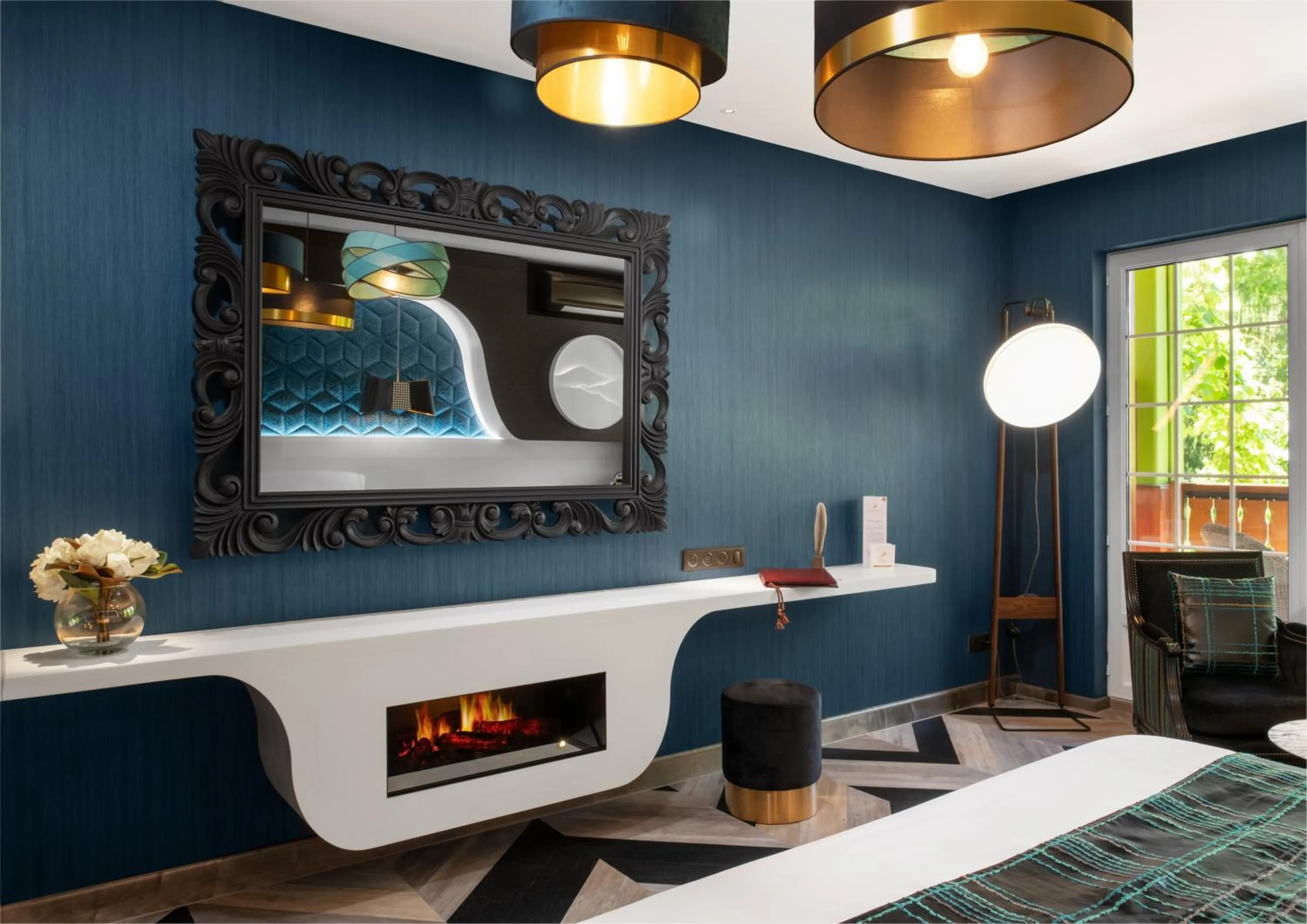 Decorative detail in LA CHENEAUDIÈRE - Hôtel Spa - Relais & Châteaux - Restaurant étoilé