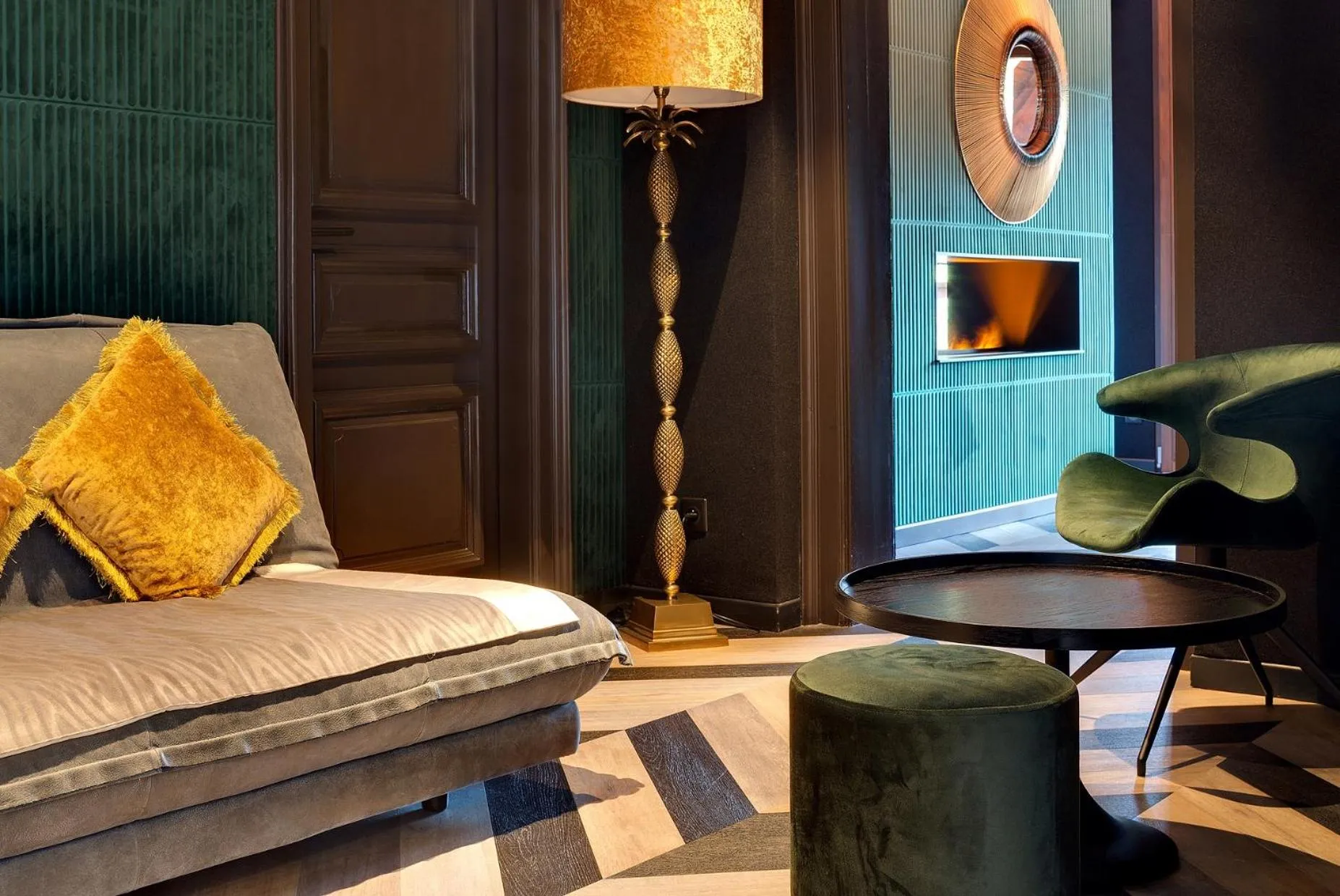 Bed in LA CHENEAUDIÈRE - Hôtel Spa - Relais & Châteaux - Restaurant étoilé