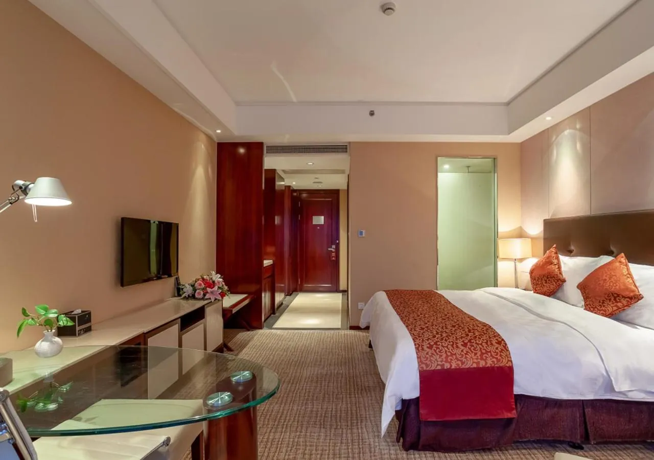 Bed in CYTS Eastern Jiading Hotel Shanghai - Original CYTS GreenTree Eastern International Hotel