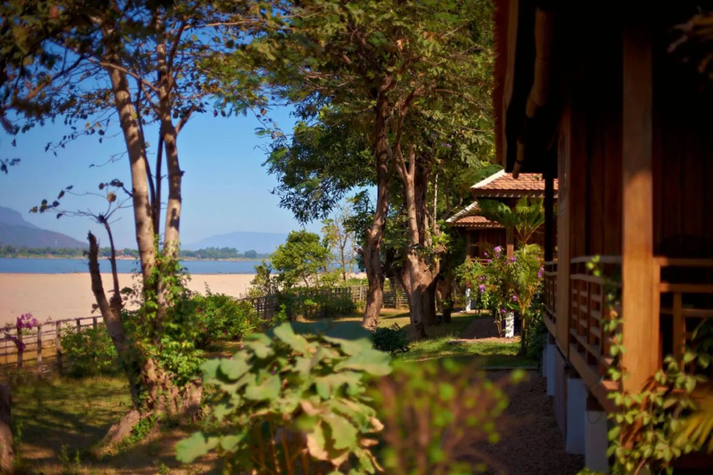 Natural landscape in La Folie Lodge