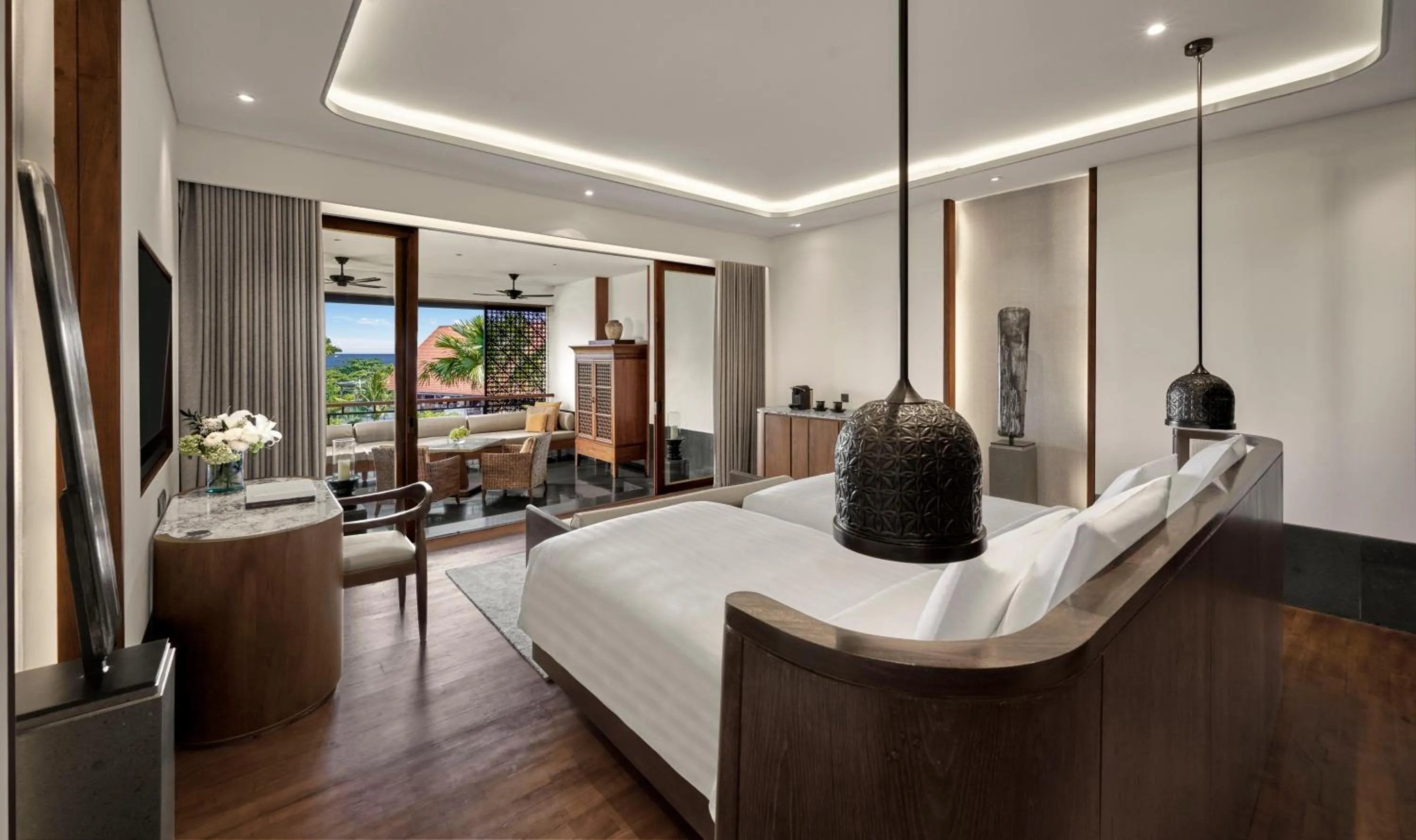 Bedroom, Bed in InterContinental Bali Sanur Resort by IHG