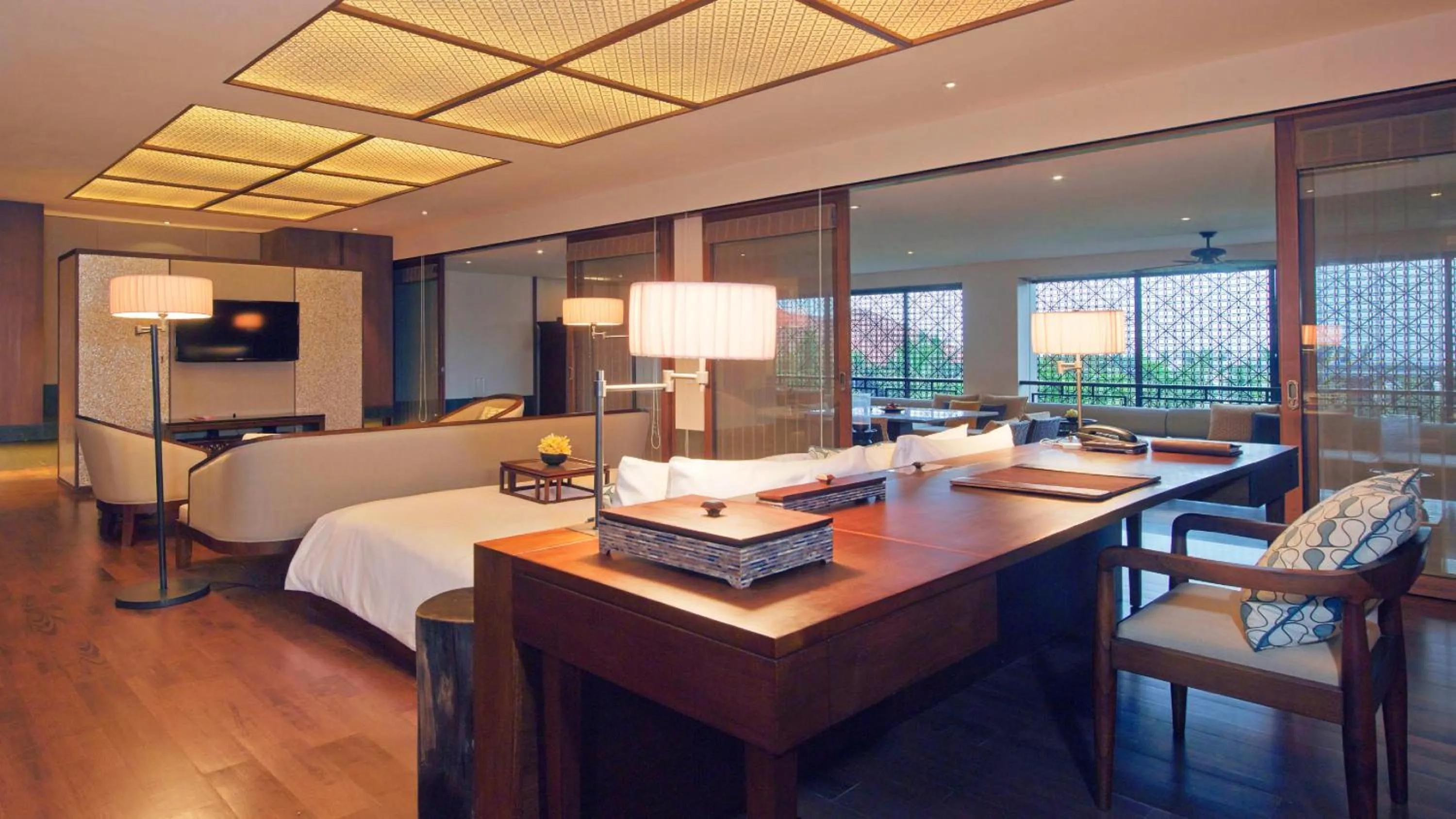 Photo of the whole room, Bed in InterContinental Bali Sanur Resort by IHG