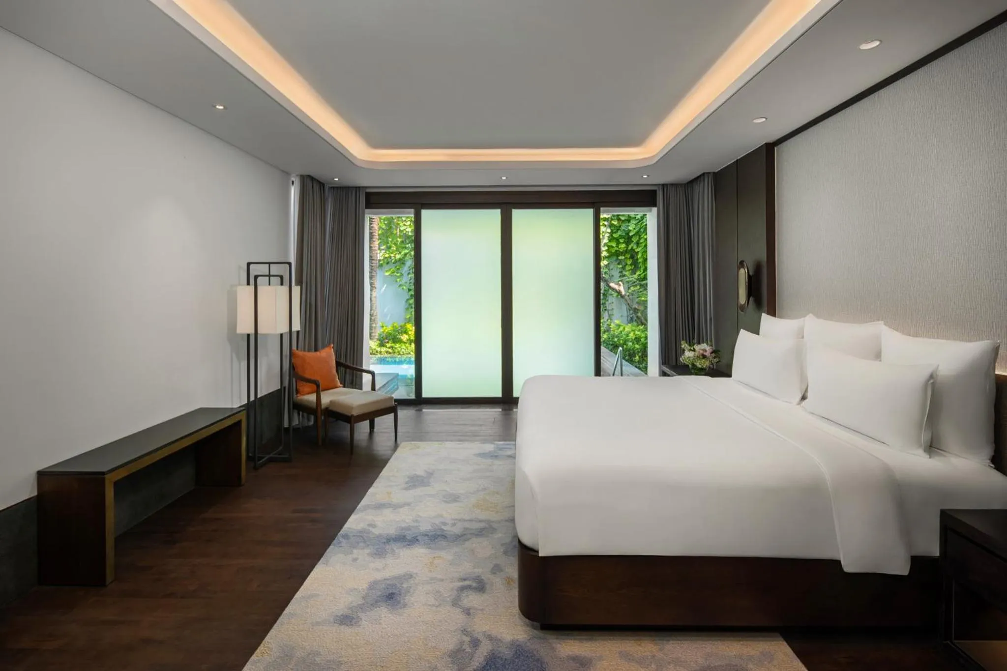 Photo of the whole room, Bed in InterContinental Bali Sanur Resort by IHG