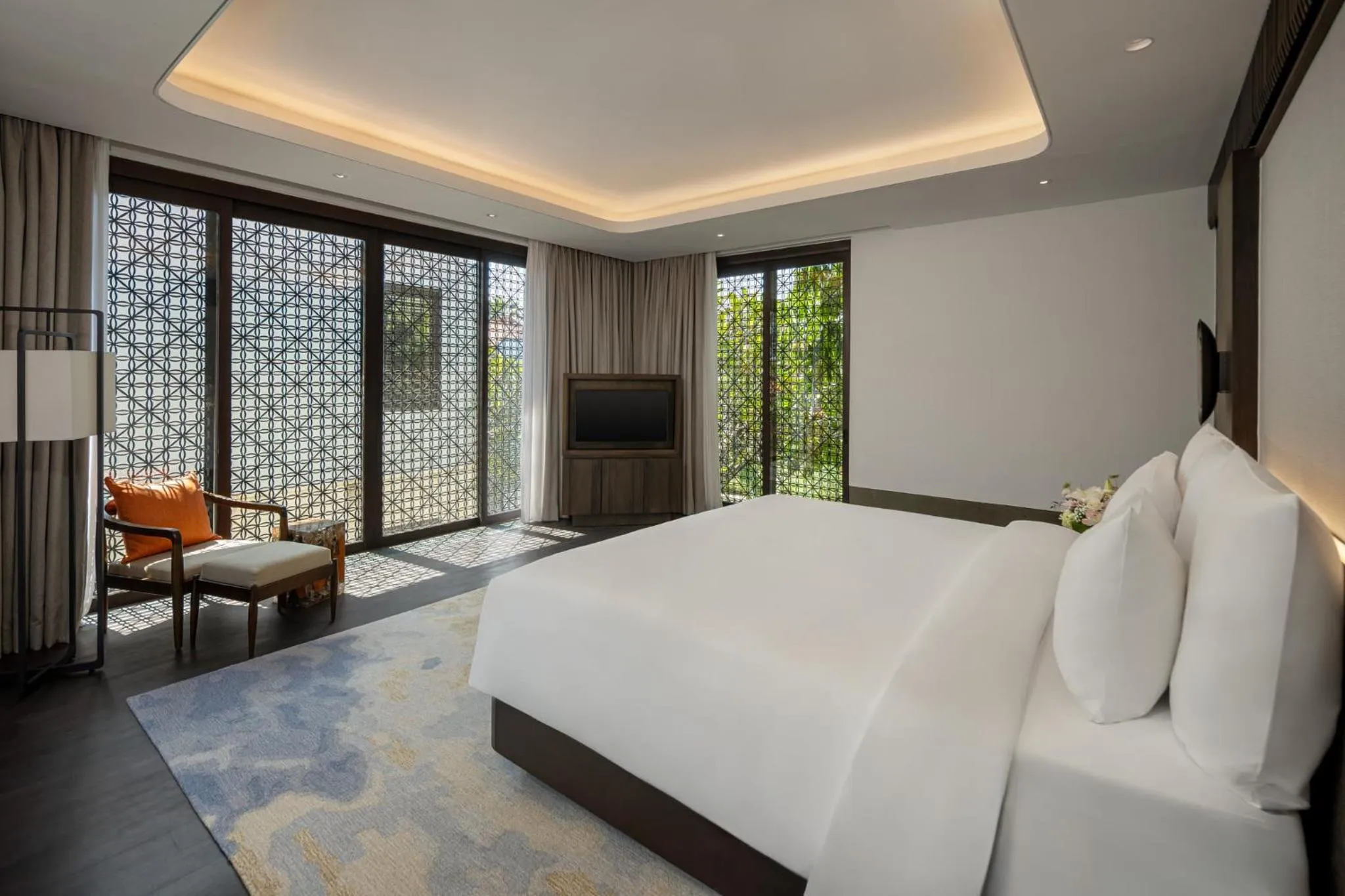 Photo of the whole room, Bed in InterContinental Bali Sanur Resort by IHG