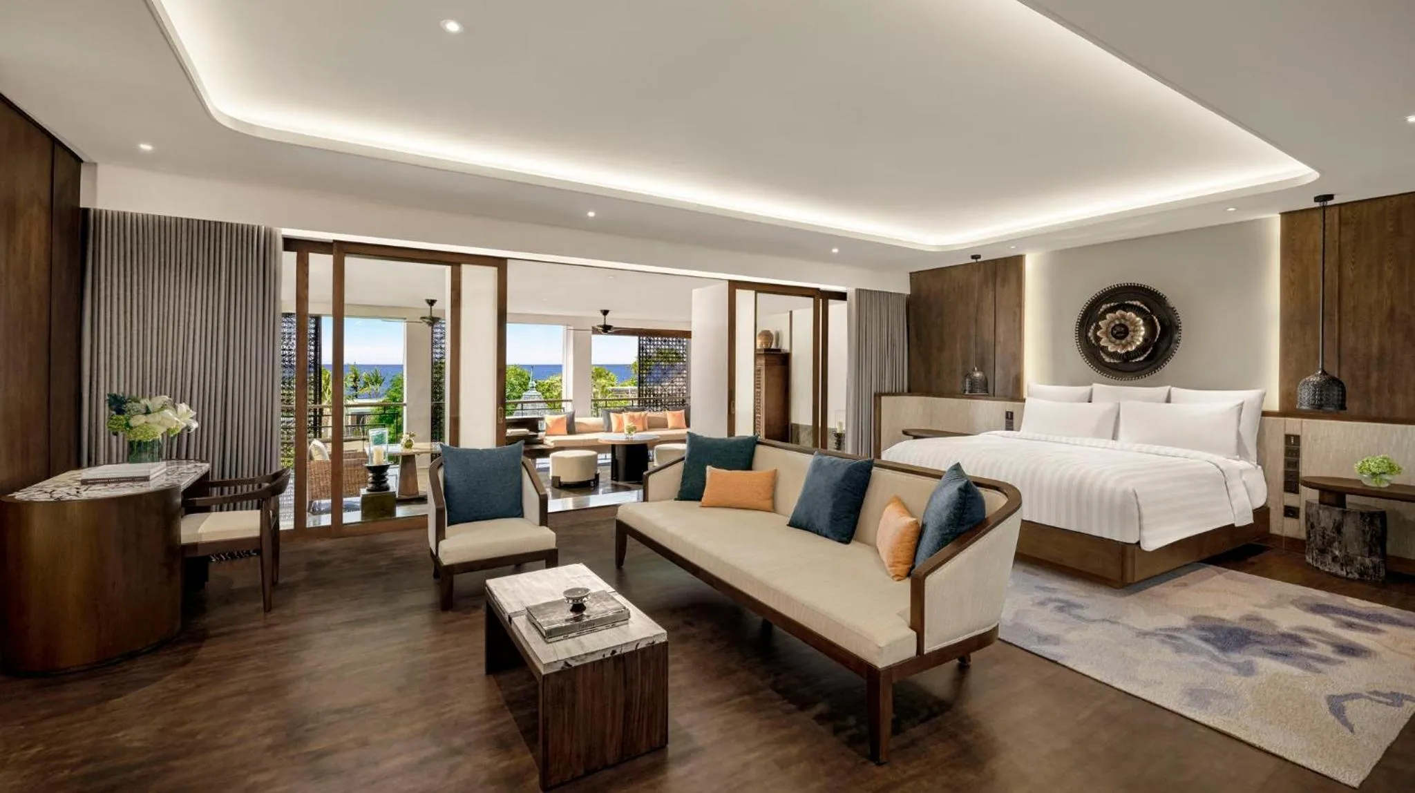 Photo of the whole room, Bed in InterContinental Bali Sanur Resort by IHG
