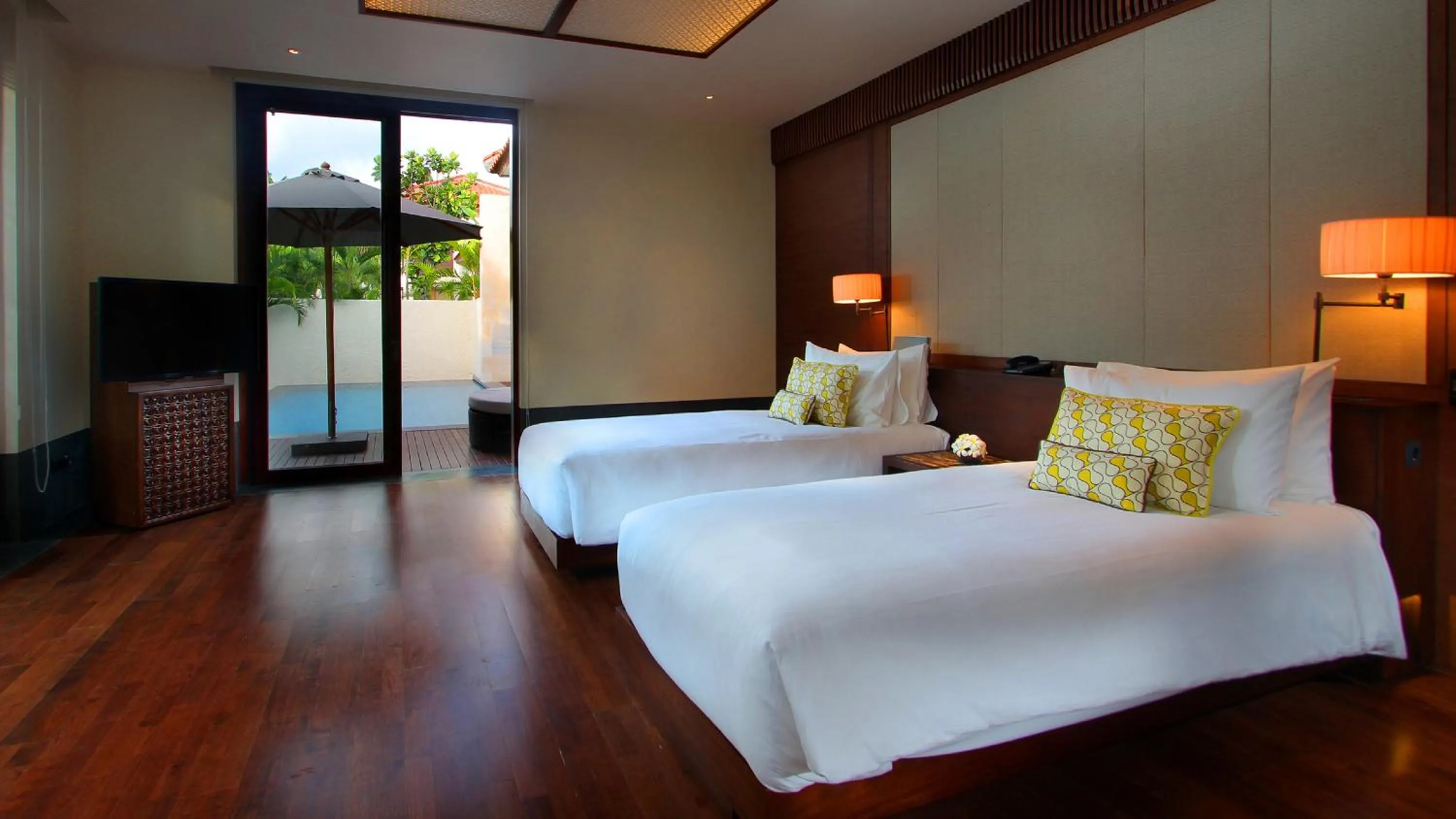 Photo of the whole room, Bed in InterContinental Bali Sanur Resort by IHG