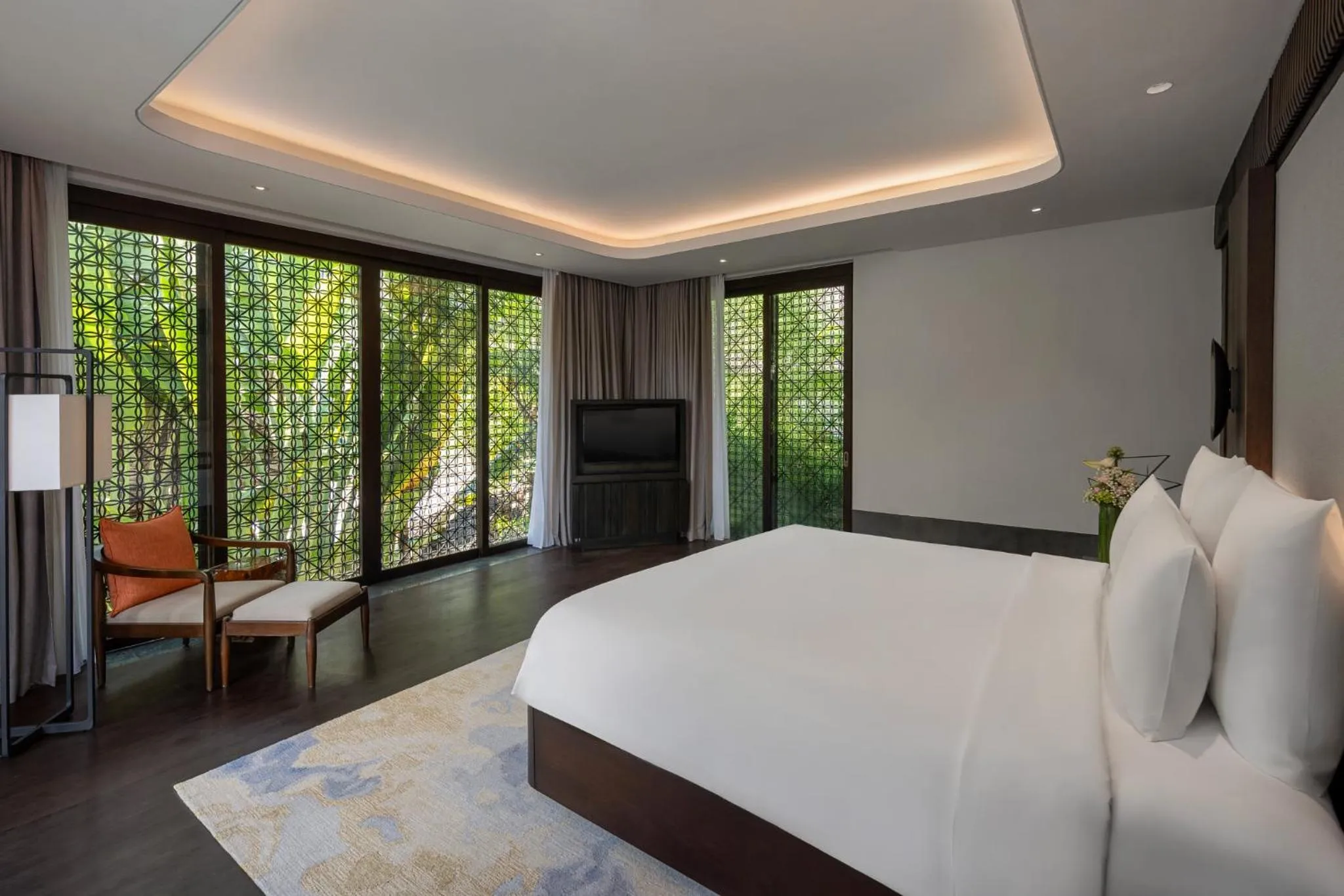 Photo of the whole room, Bed in InterContinental Bali Sanur Resort by IHG