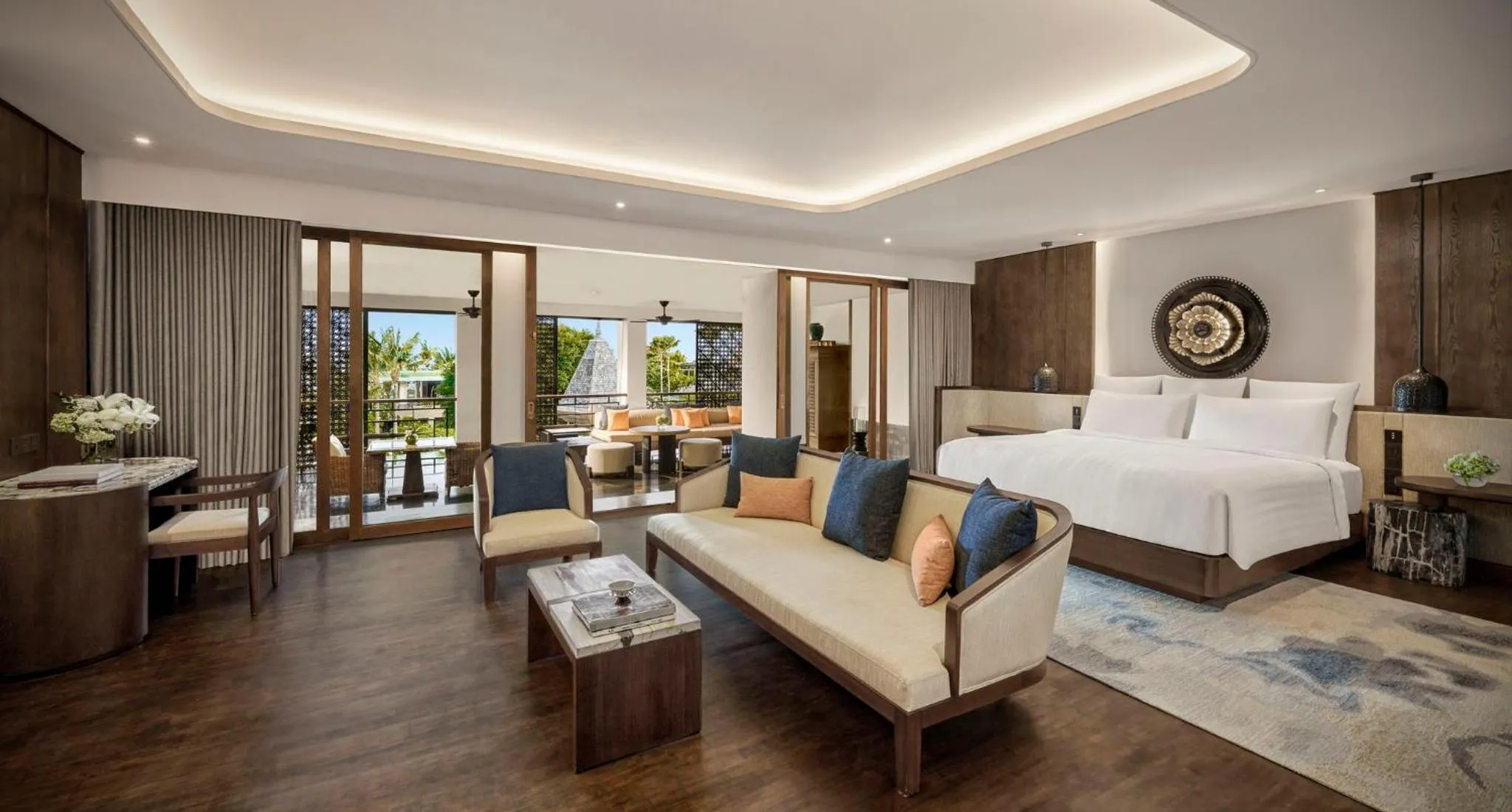 Photo of the whole room, Bed in InterContinental Bali Sanur Resort by IHG