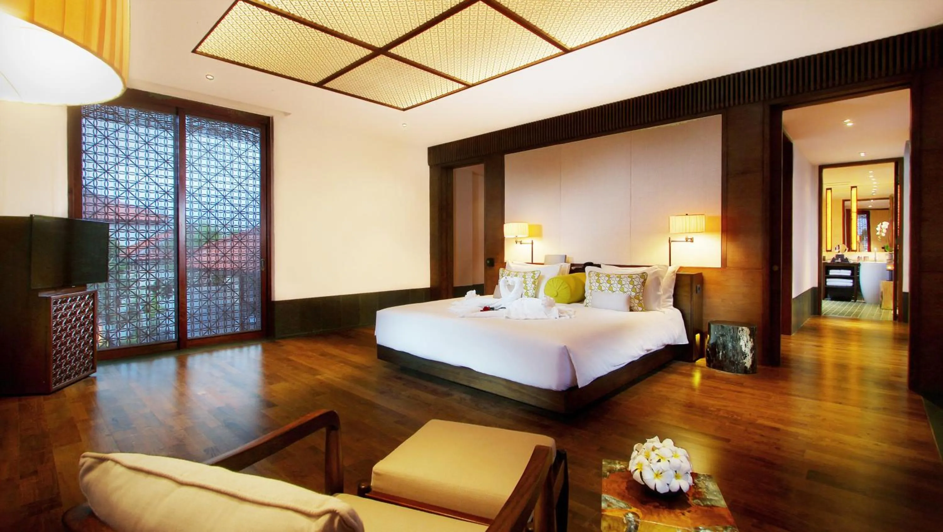 Photo of the whole room, Bed in InterContinental Bali Sanur Resort by IHG