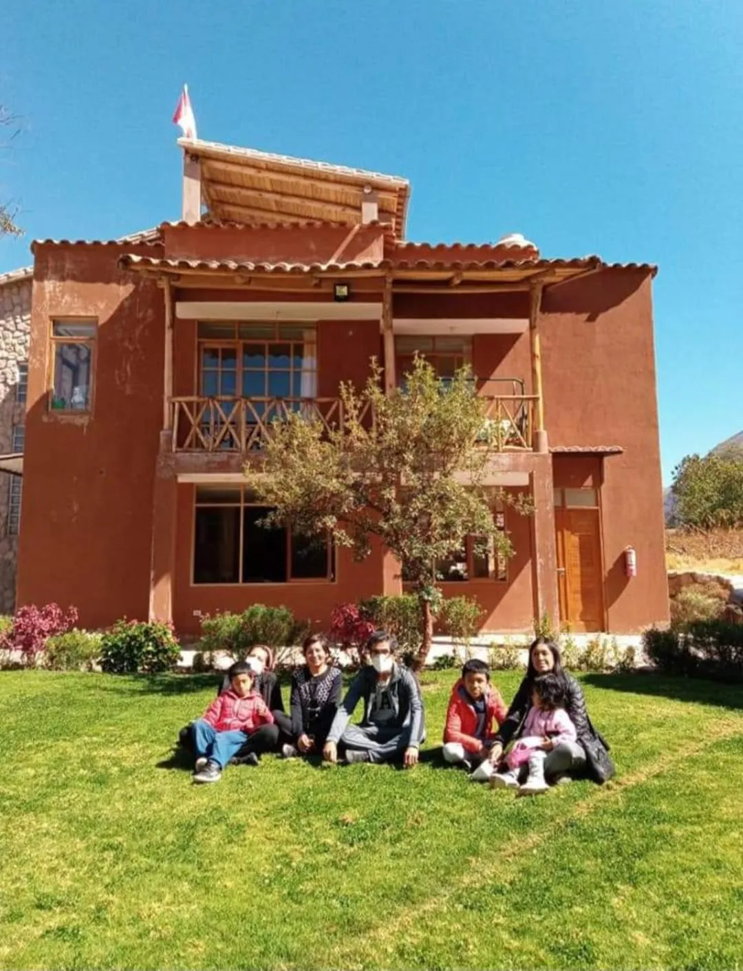 Property building in Allin Illary Eco Hospedaje