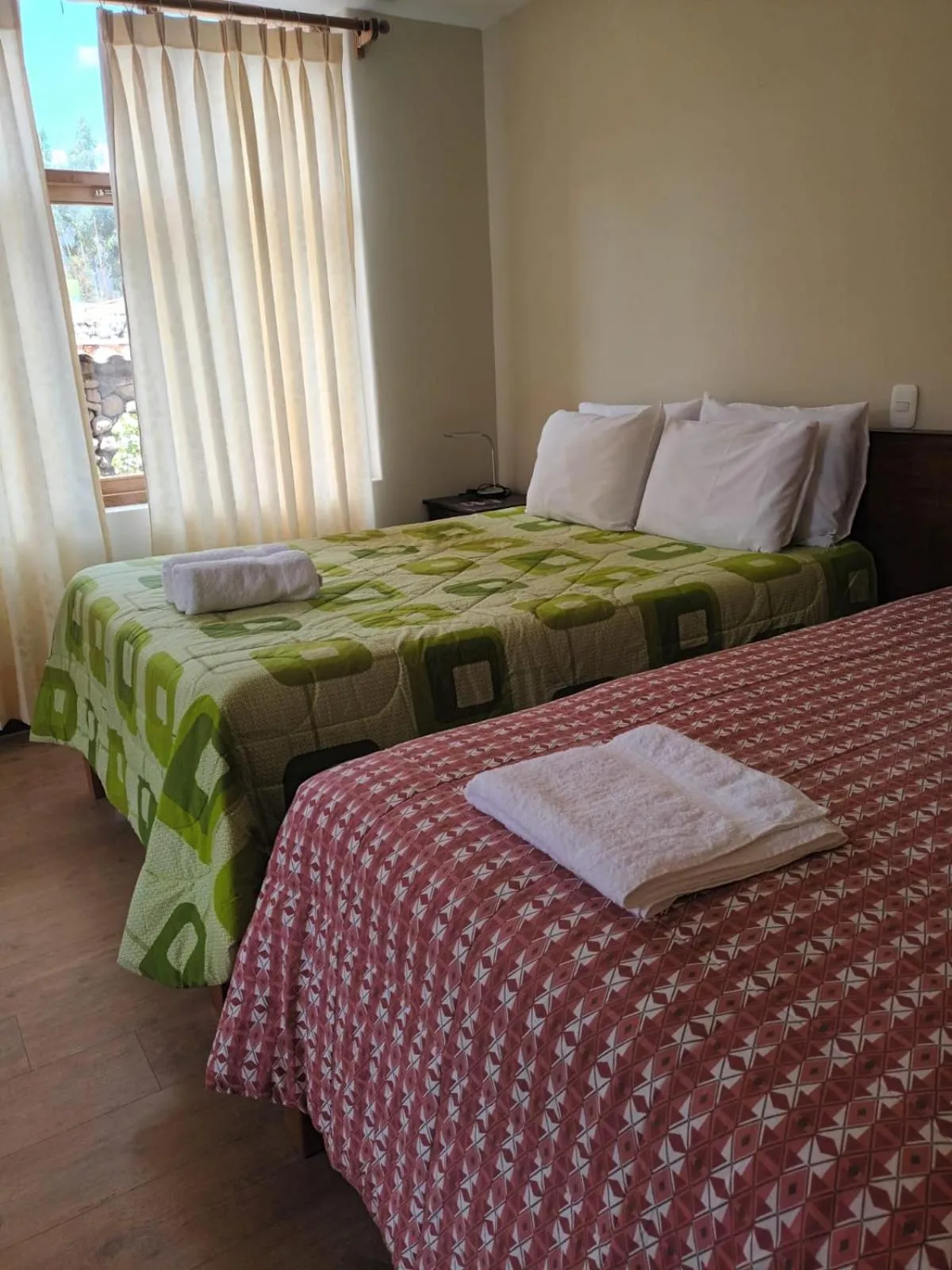 Bed in Allin Illary Eco Hospedaje